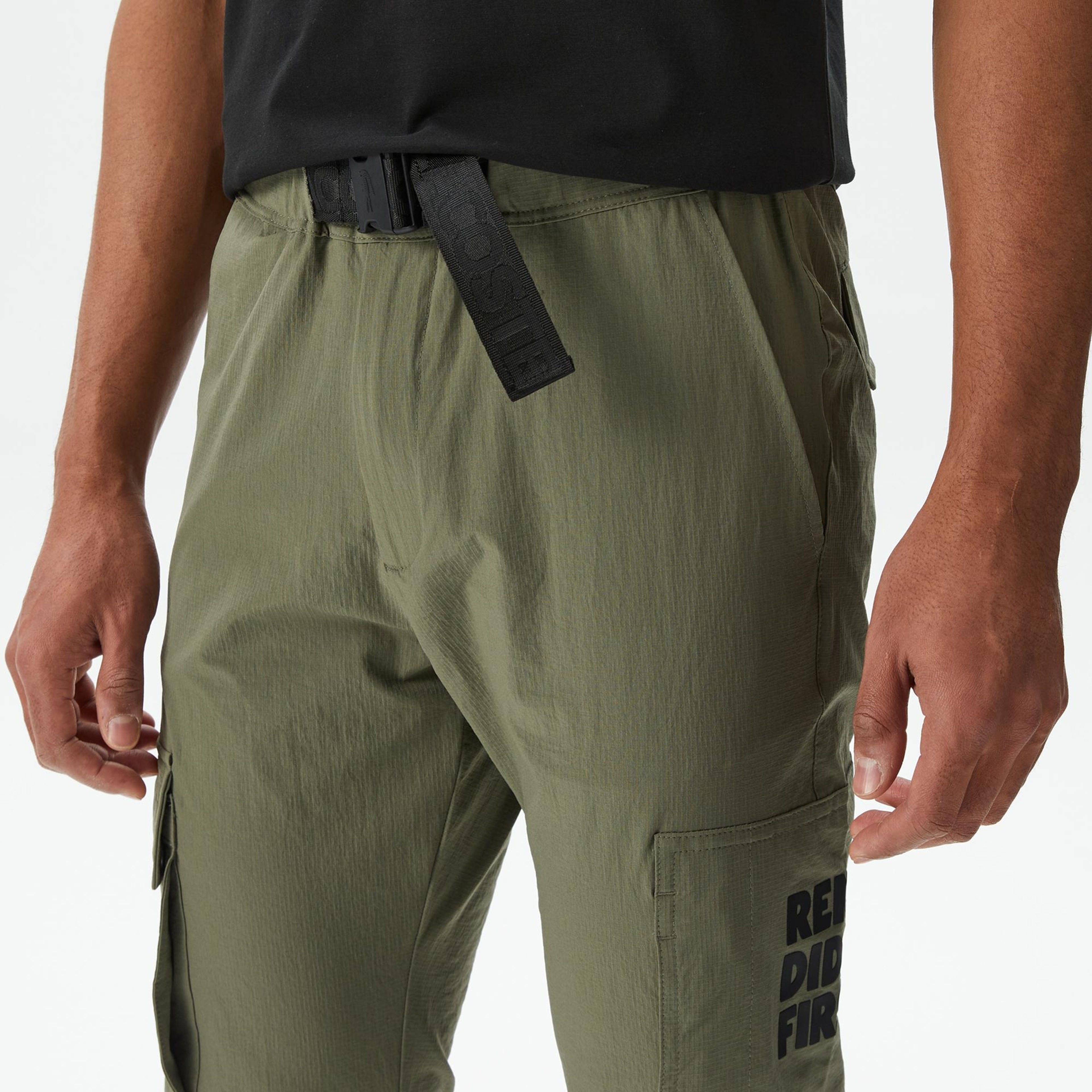 Erkek Relaxed Fit Haki Pantolon