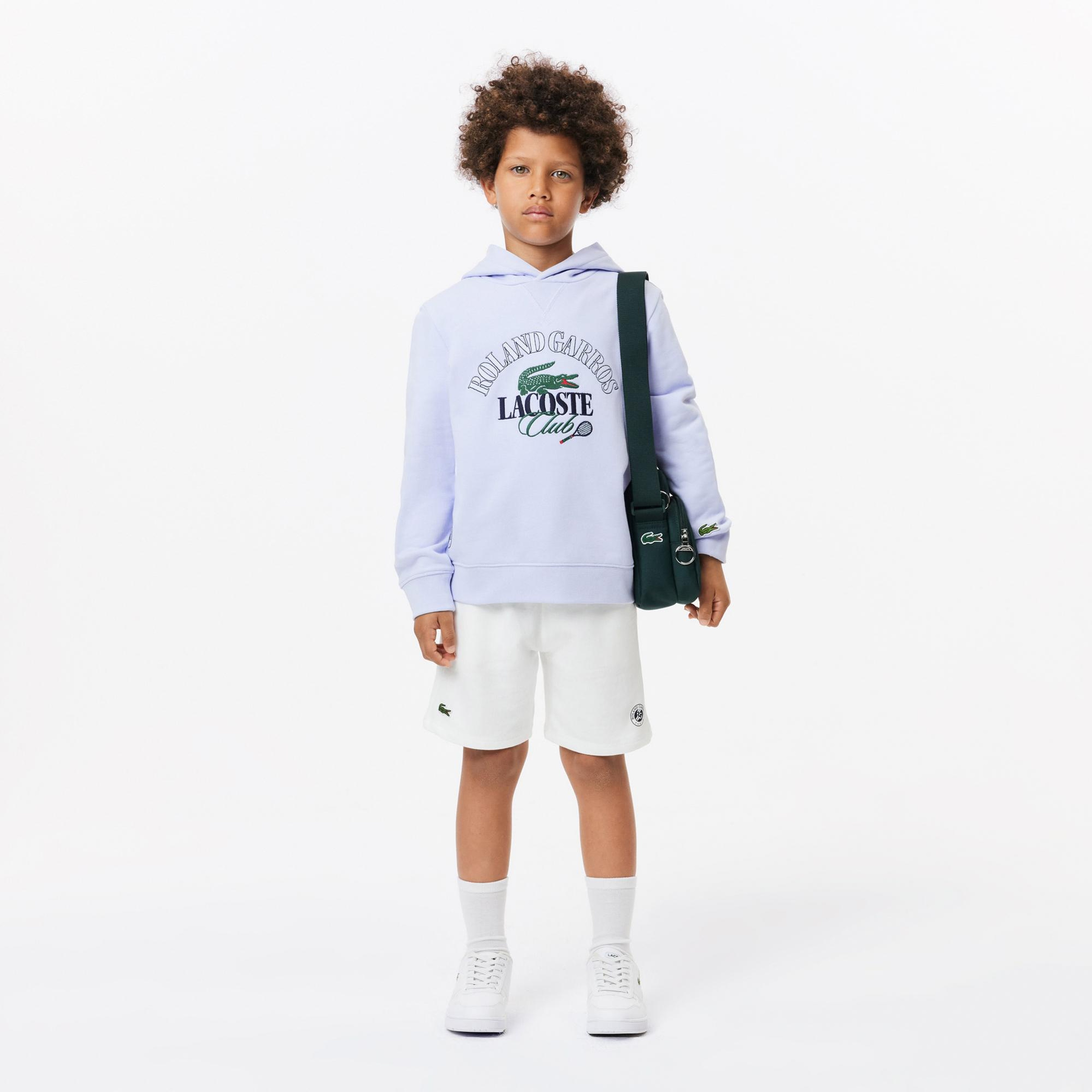 Roland Garros Çocuk Mavi Sweatshirt