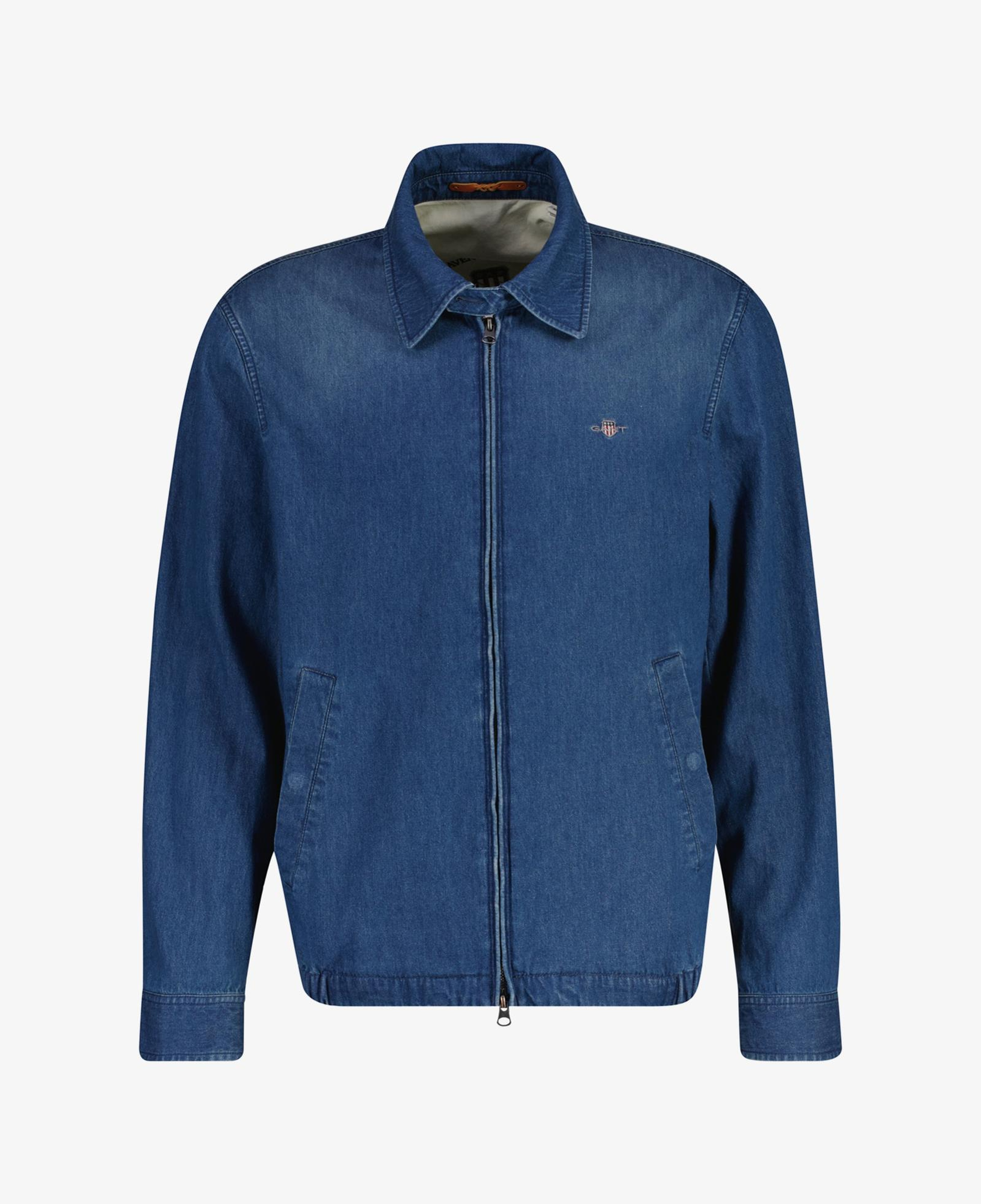GANT Erkek Mavi Gömlek Yaka Ceket