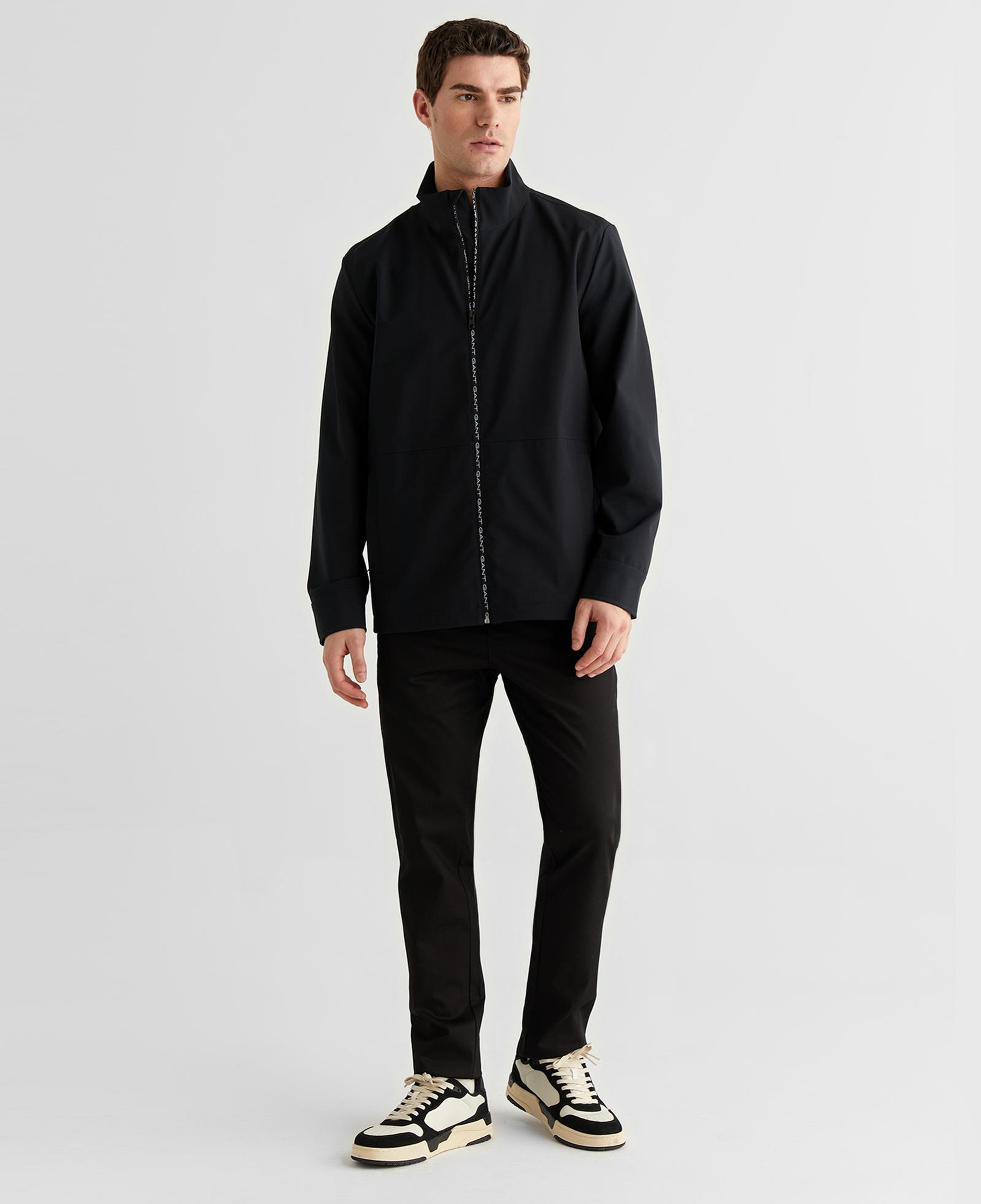 GANT Erkek Siyah Dik Yaka Ceket