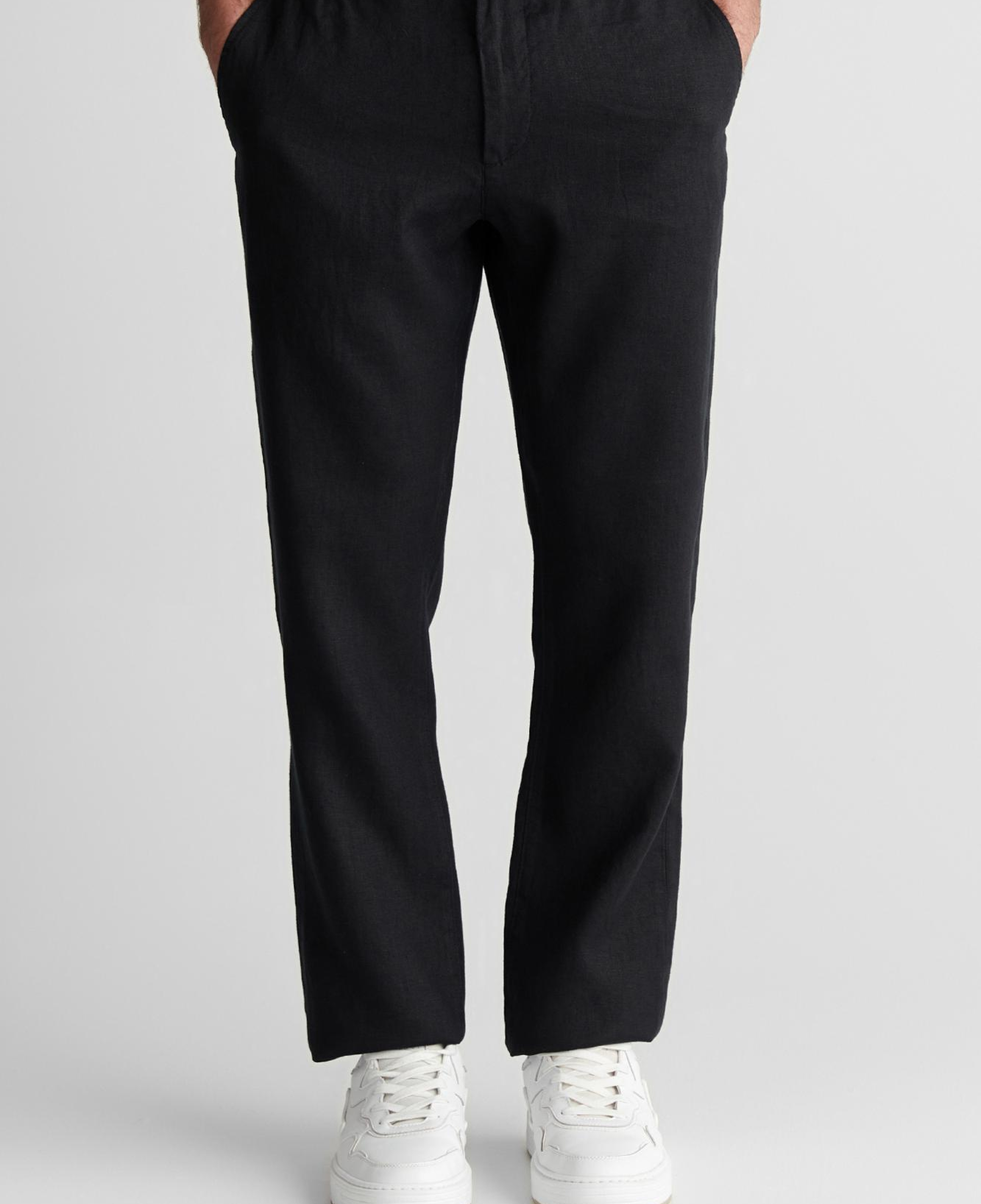 GANT Erkek Siyah Regular Fit Pantolon