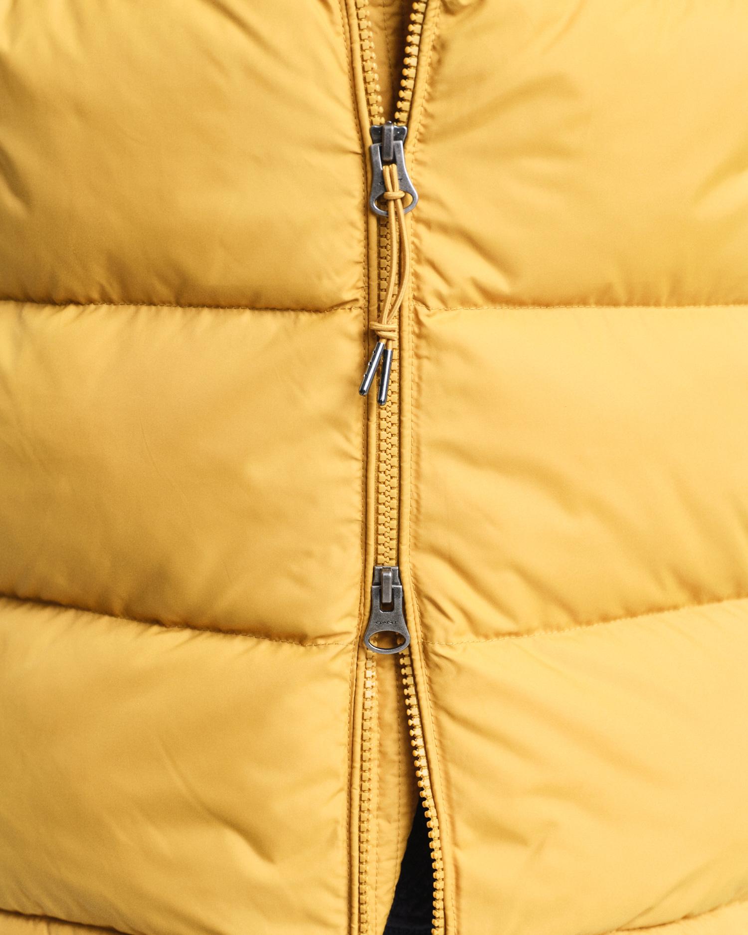 GANT Erkek Sarı Kapüşonlu Yelek