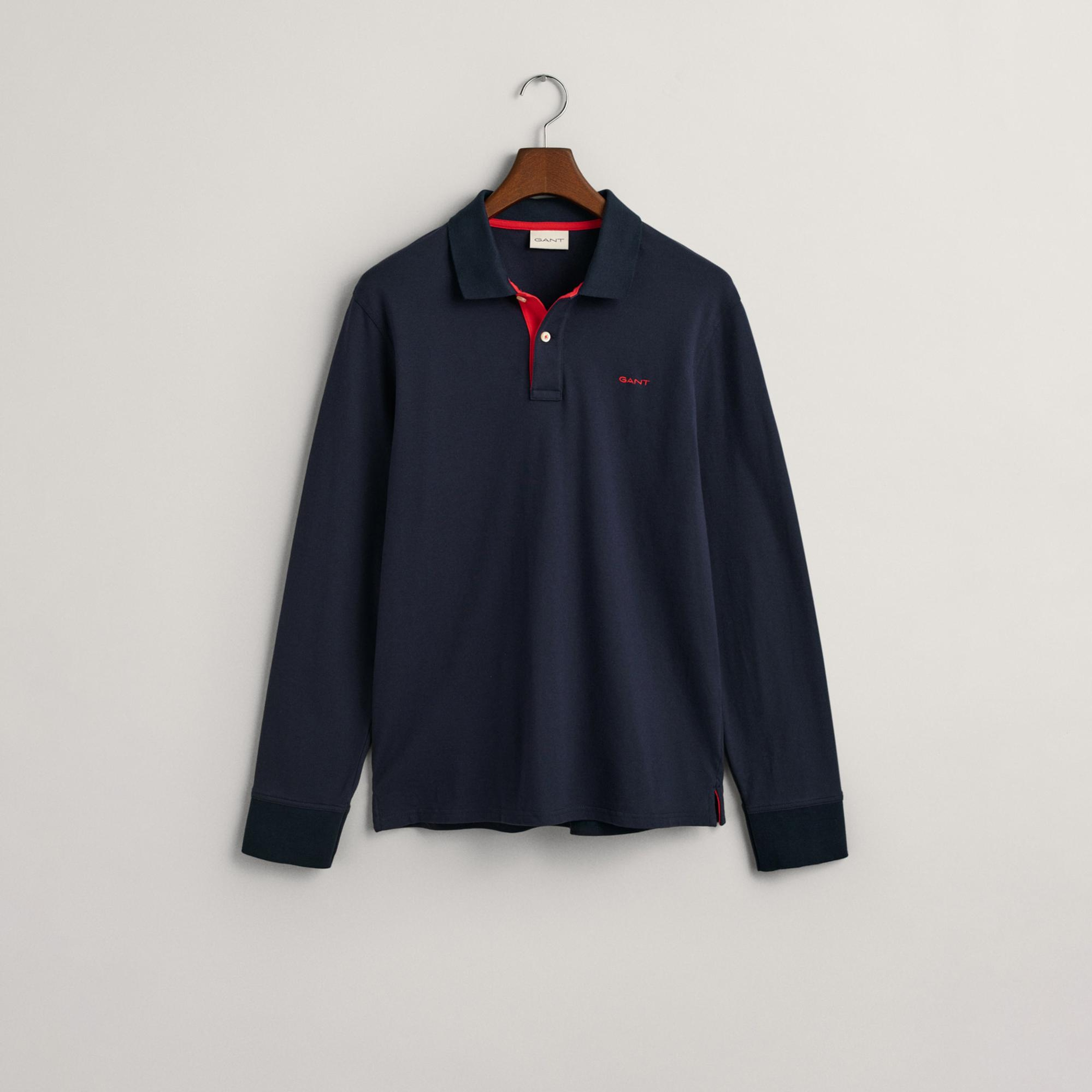 Gant Erkek Lacivert Regular Fit Polo