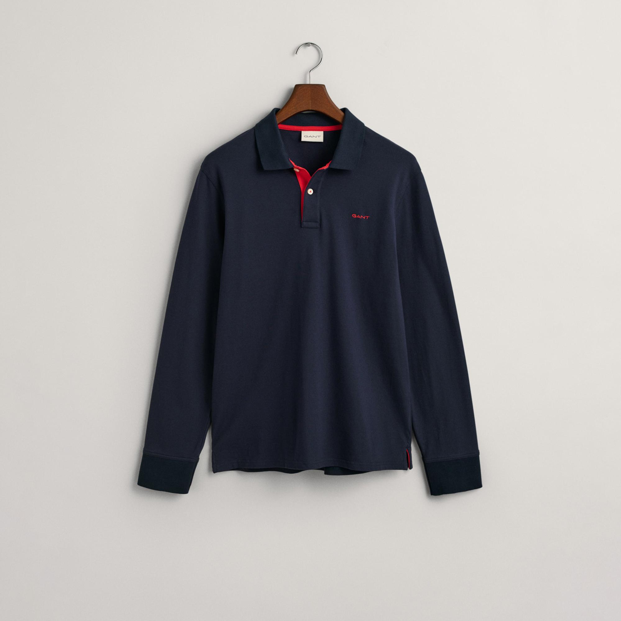 Gant Erkek Lacivert Regular Fit Polo