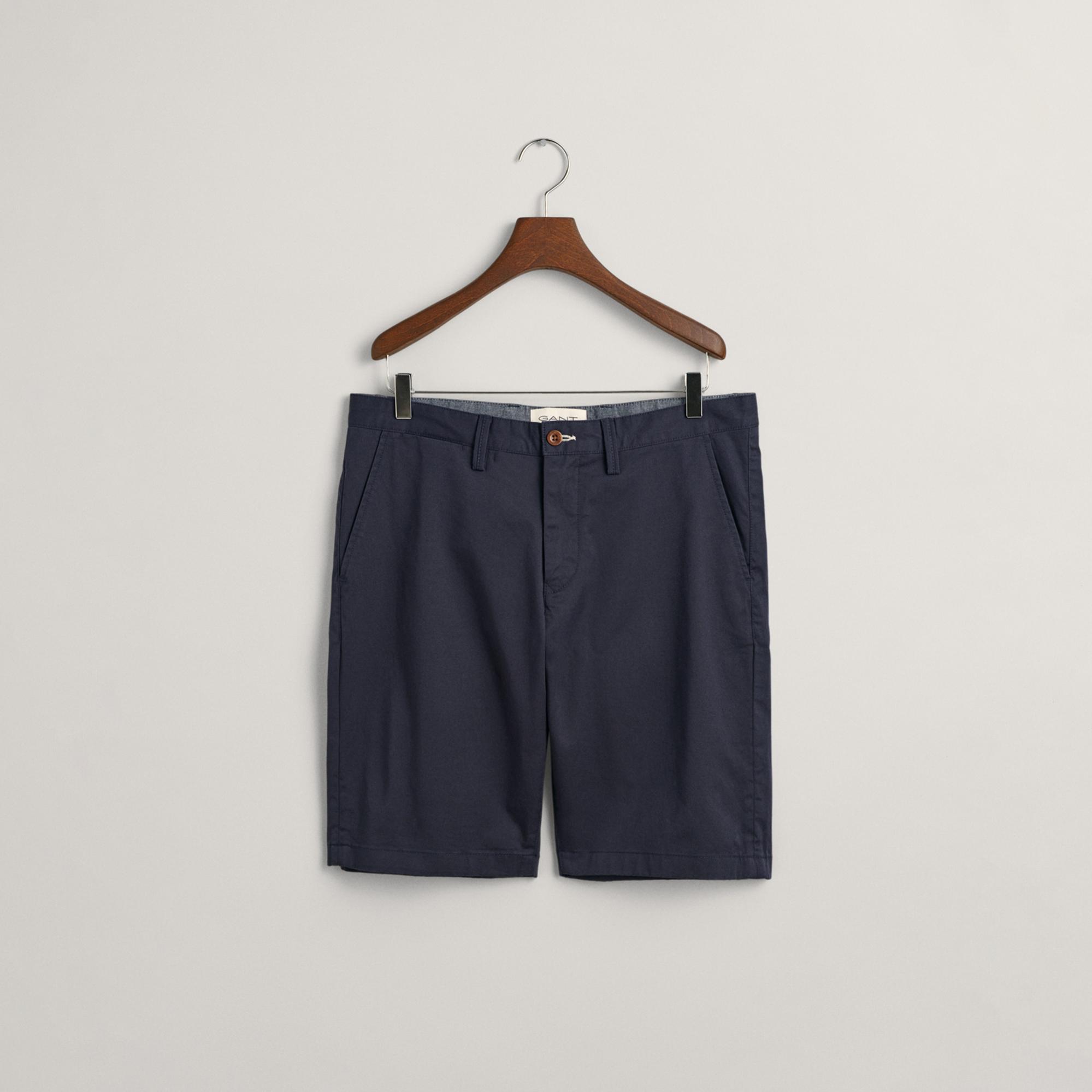 Gant Erkek Lacivert Relaxed Fit Şort