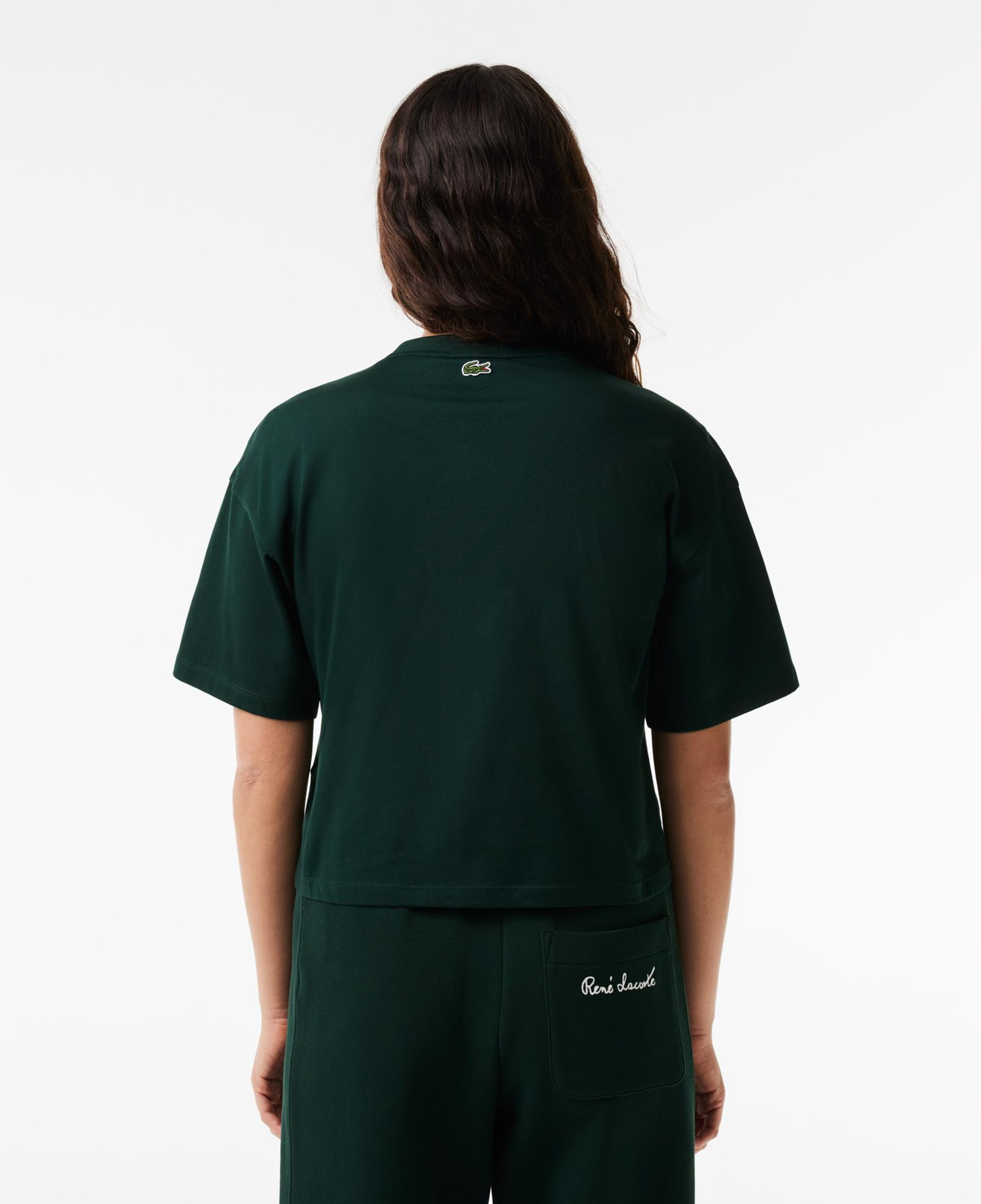 Kadın Relaxed Fit Bisiklet Yaka Siyah T-Shirt