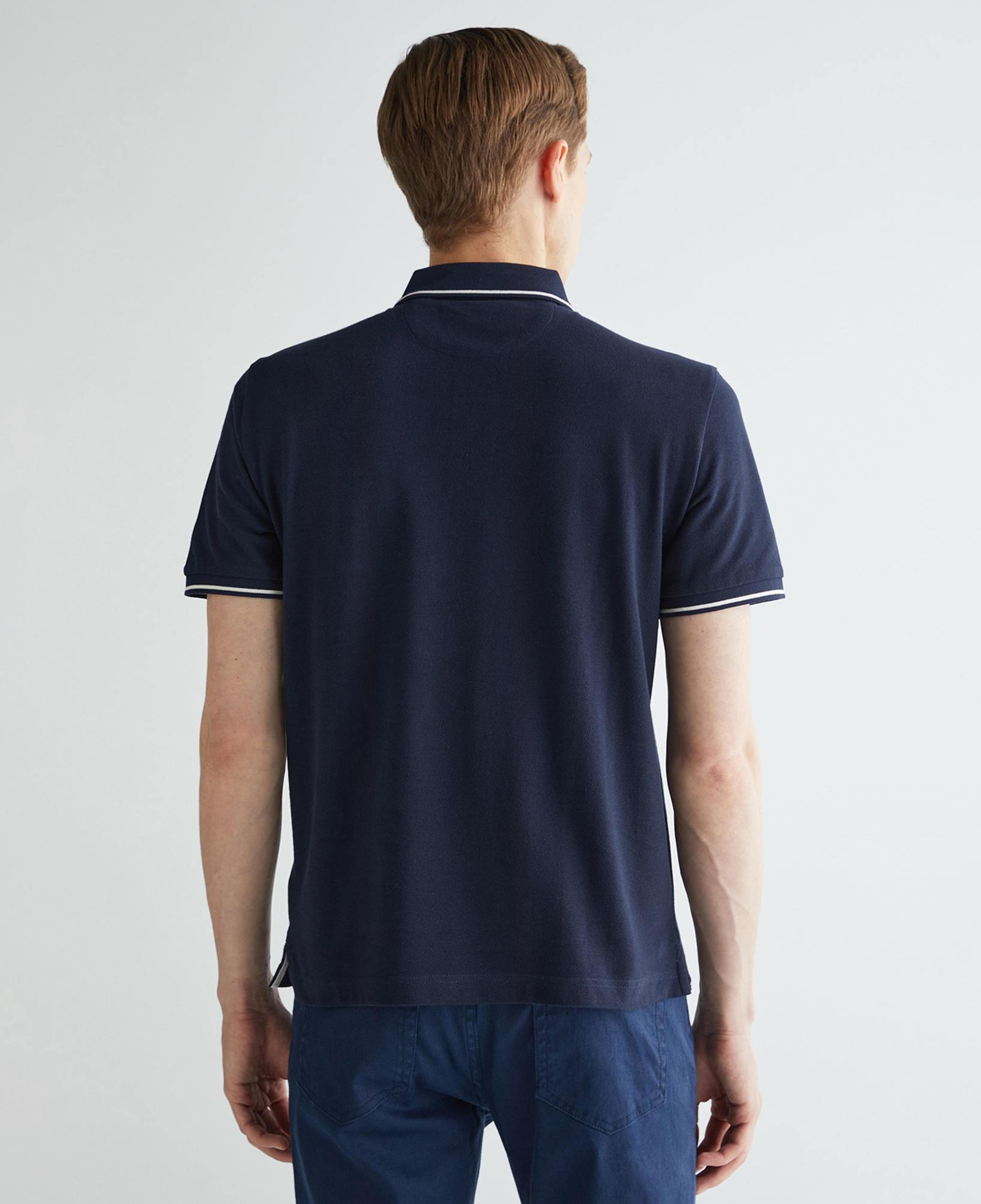 GANT Erkek Lacivert Regular Fit Polo