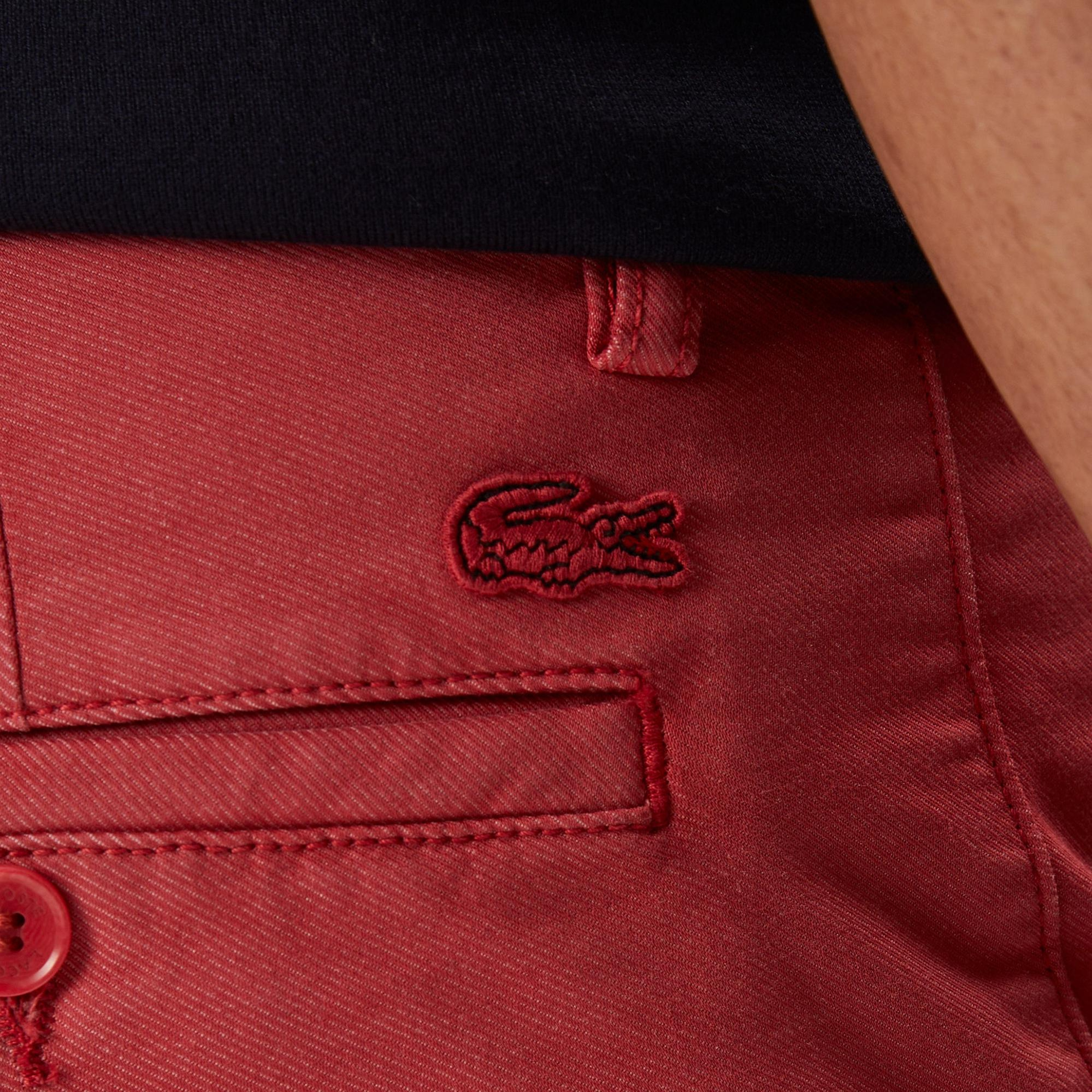 Erkek Regular Fit Pembe Bermuda Şort