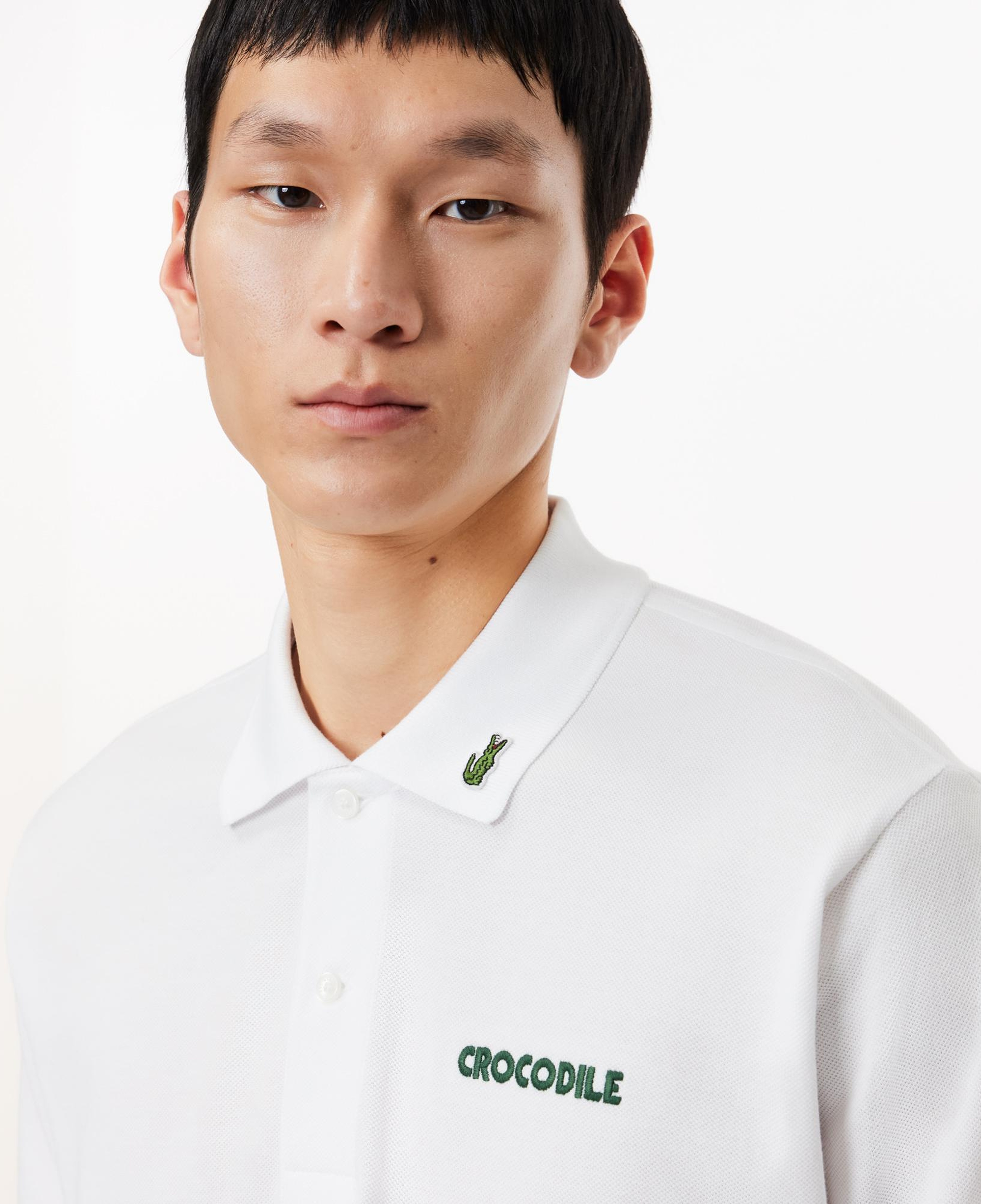 L.12.12 Erkek Classic Fit Organik Pamuk Beyaz Polo