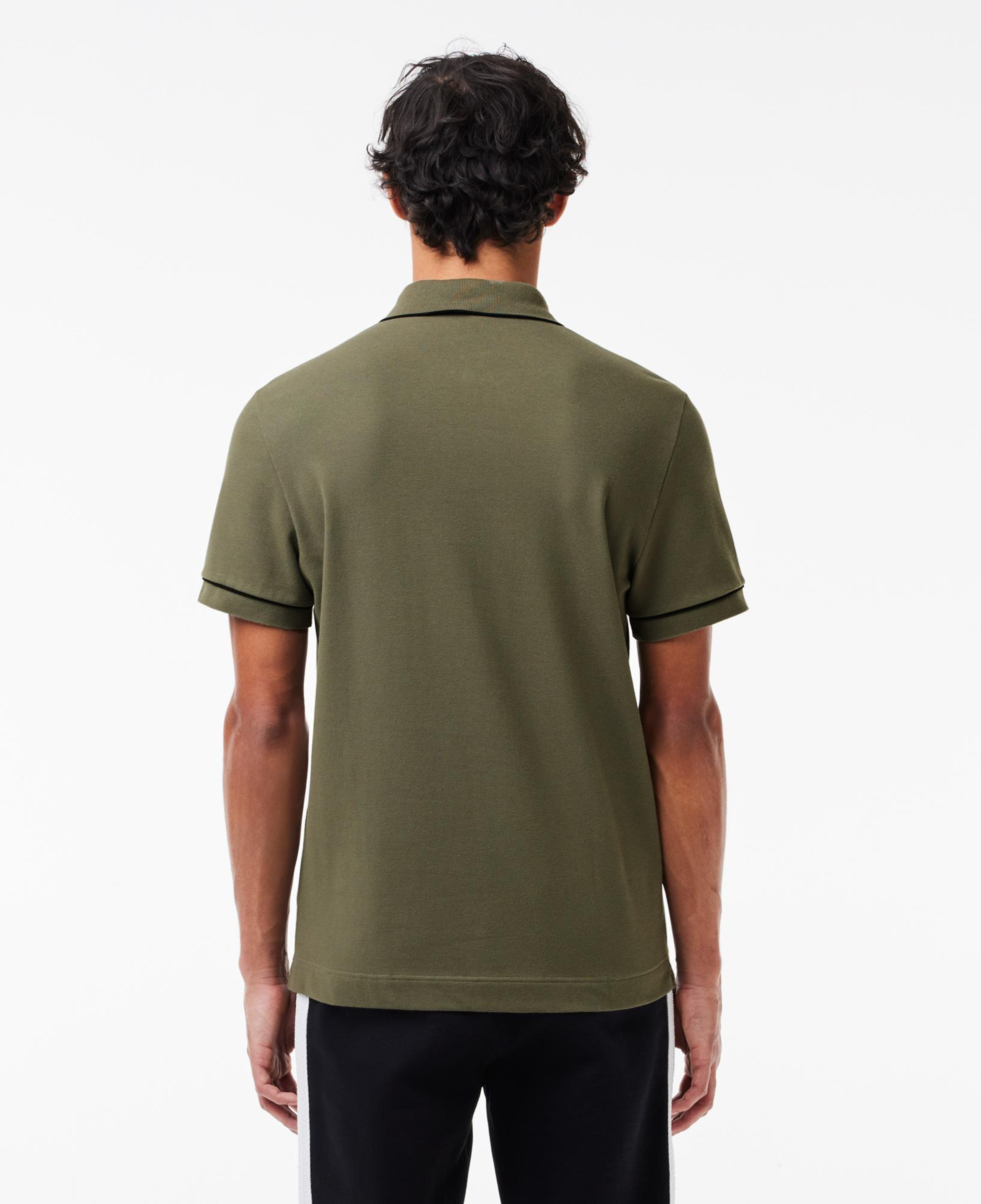 Erkek Regular Fit Organik Pamuk Haki Polo