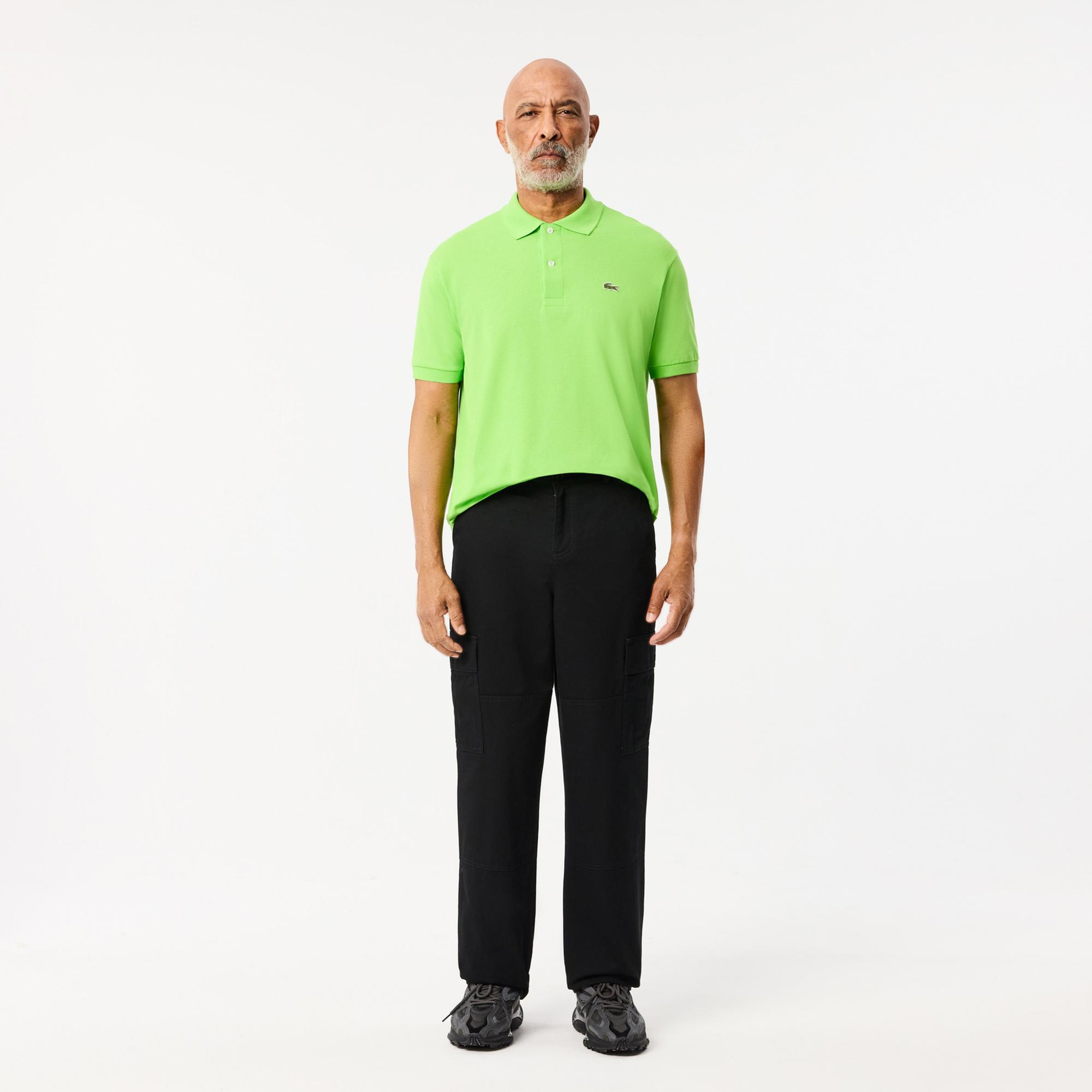 Erkek Straight Fit Chino Siyah Pantolon