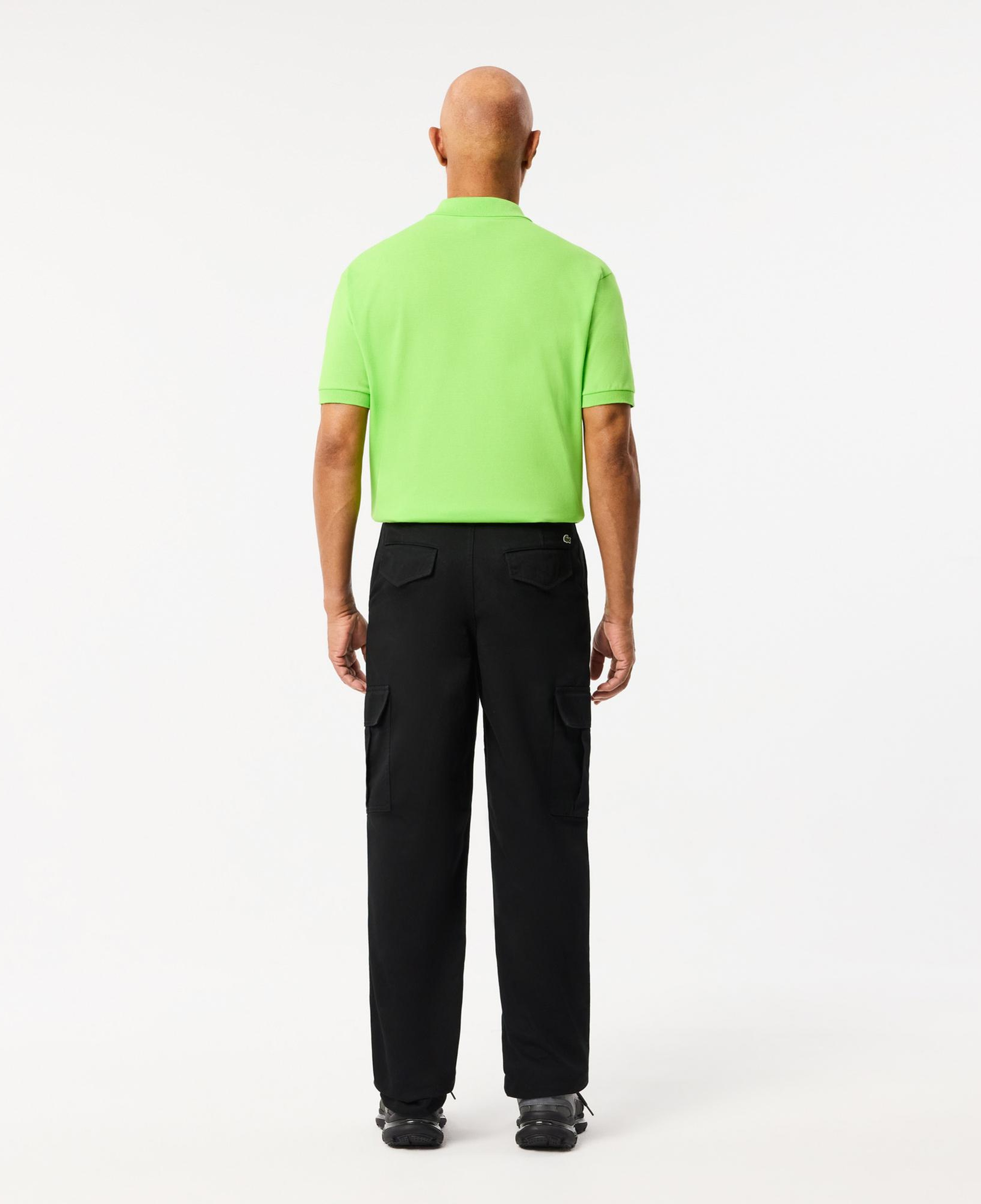 Erkek Straight Fit Chino Siyah Pantolon