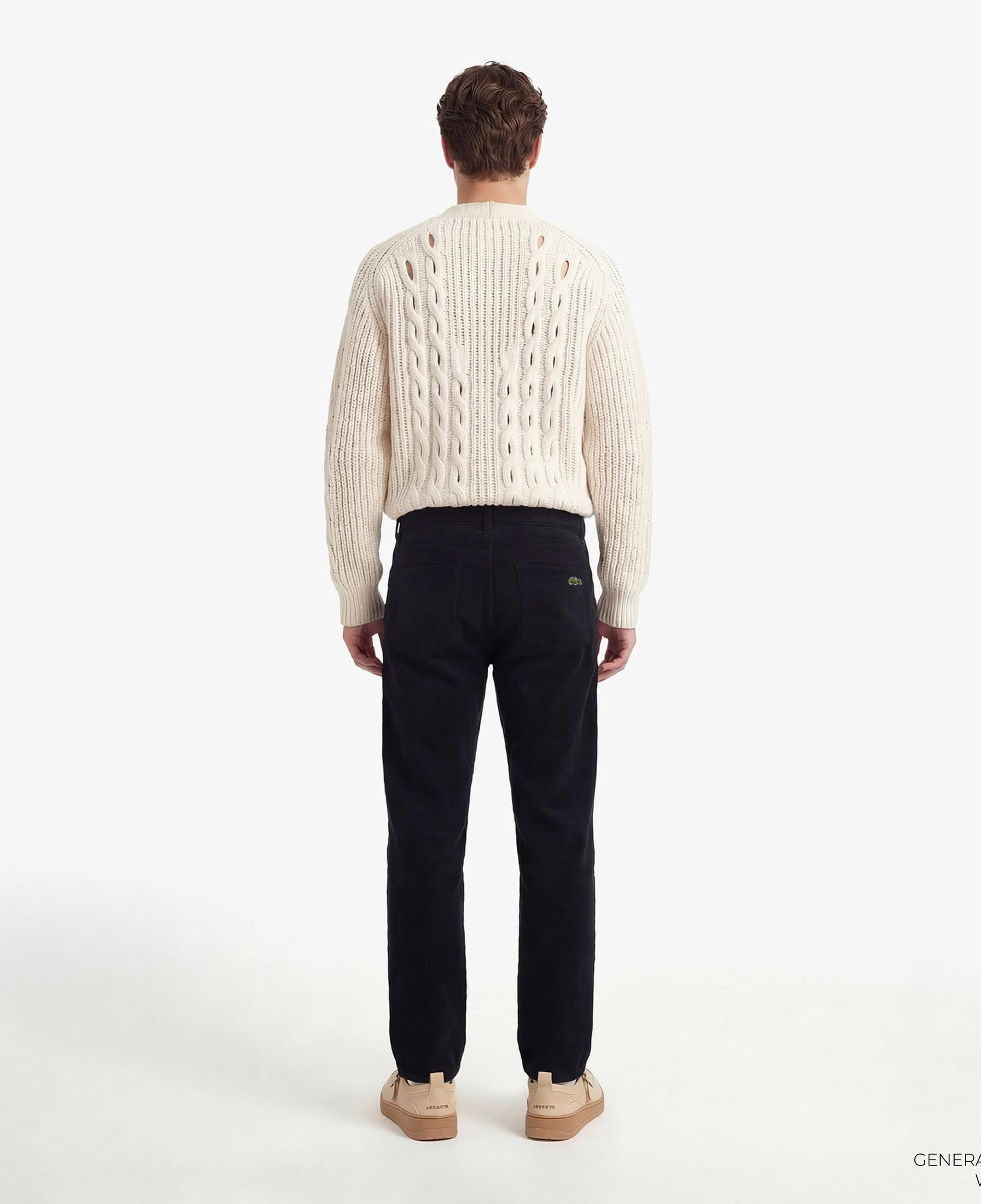 Erkek Straight Fit Casual Siyah Pantolon