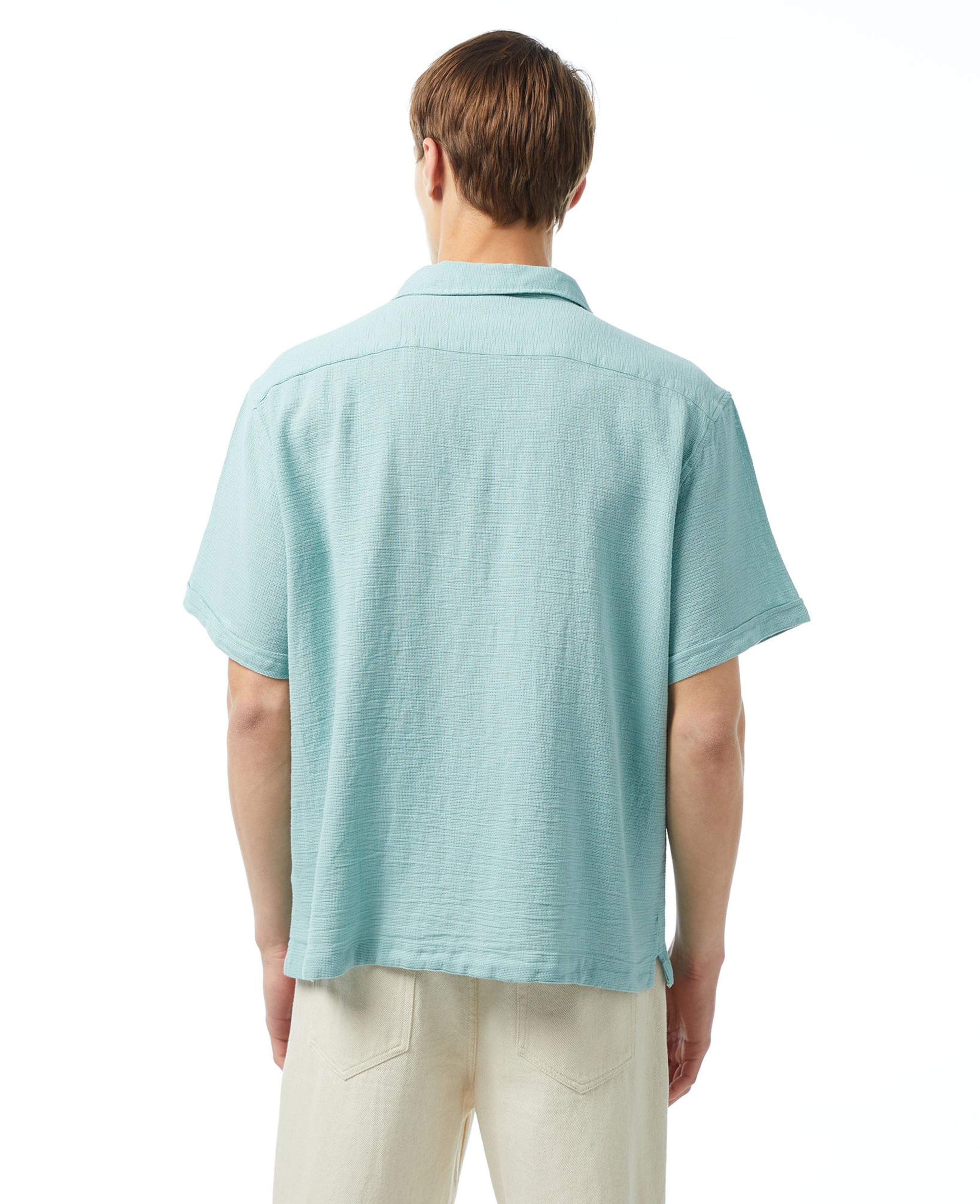 UNITED4 Oversize Erkek Mavi Gömlek