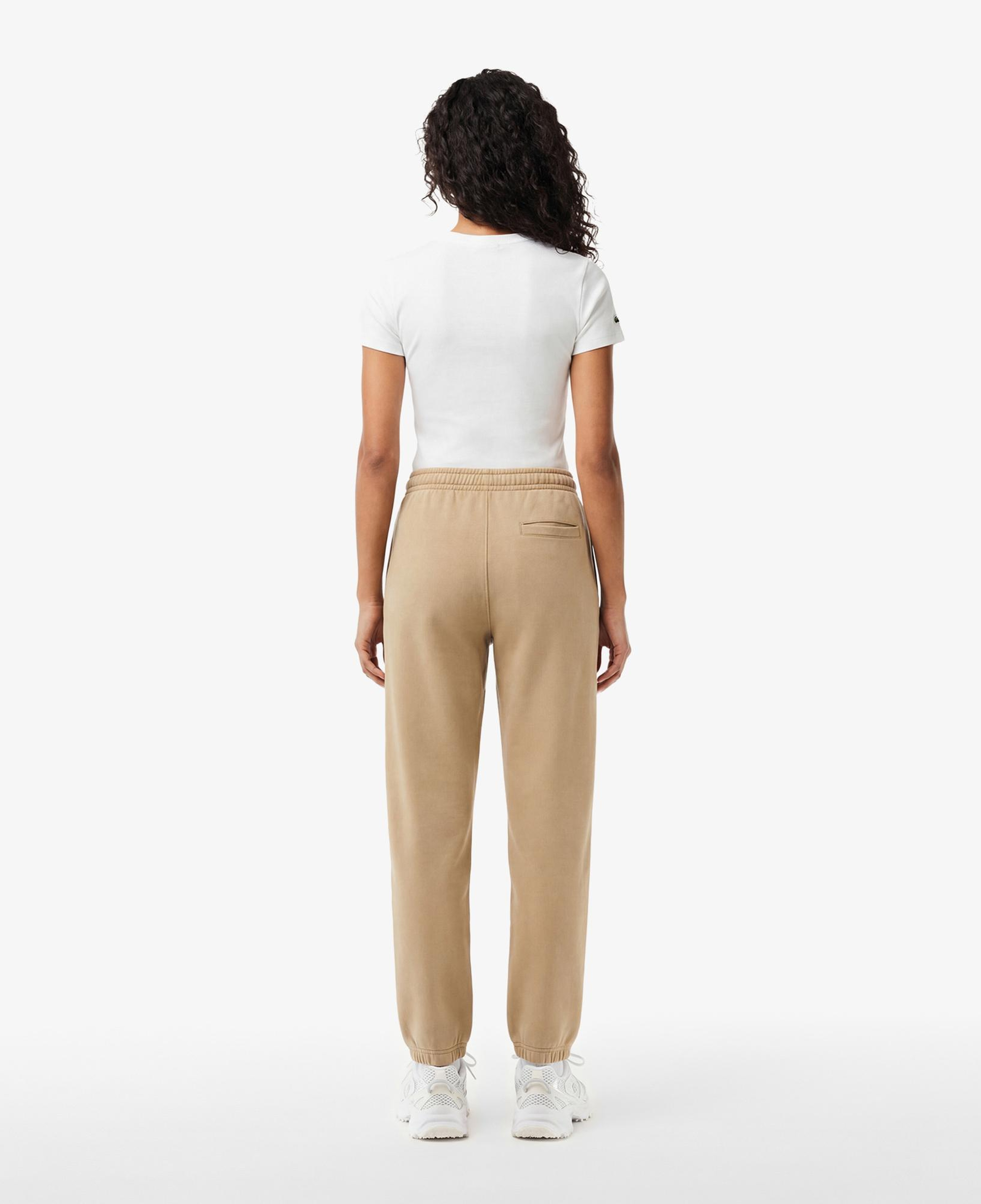 Unisex Regular Fit Bej Eşofman Altı