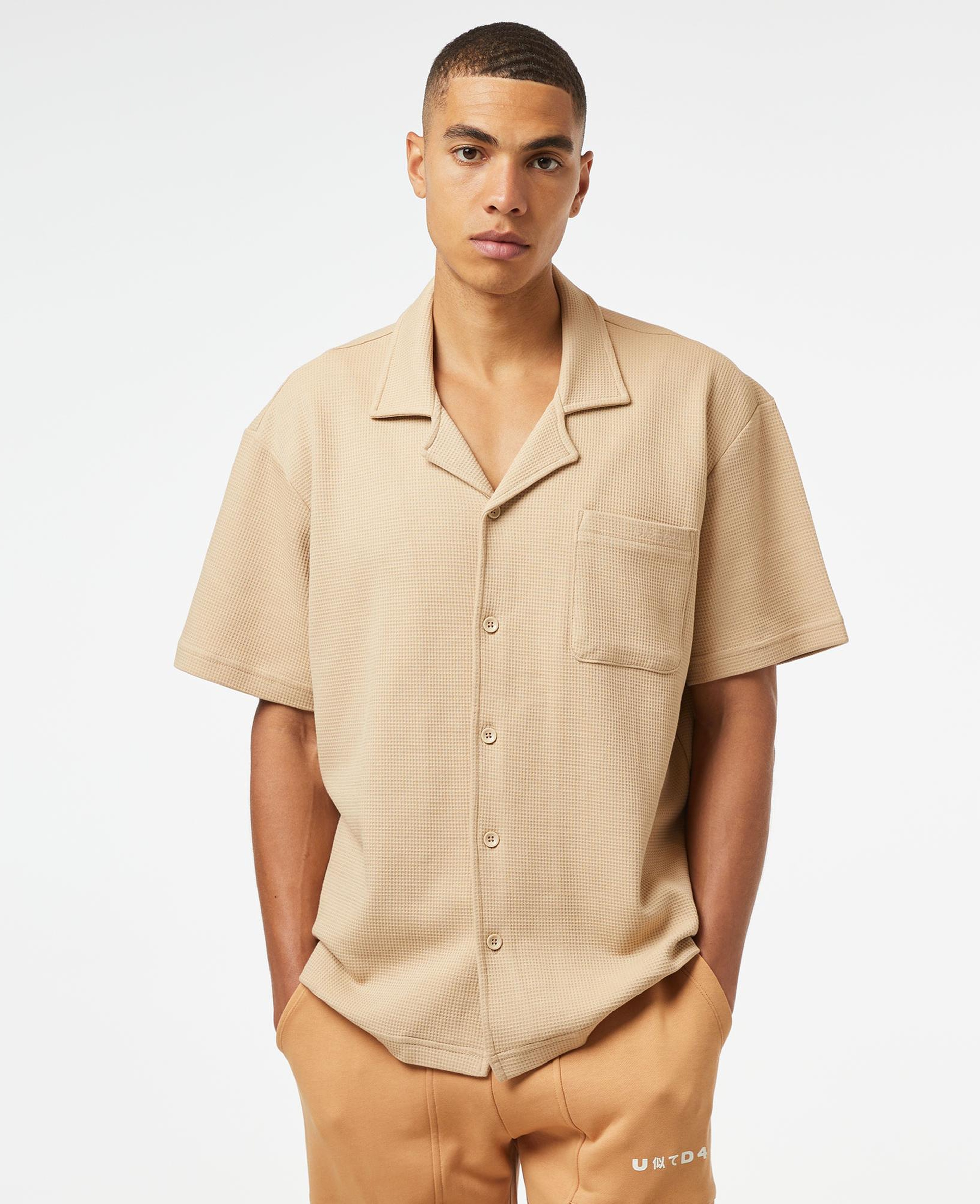 UNITED4 Erkek Krem Gömlek