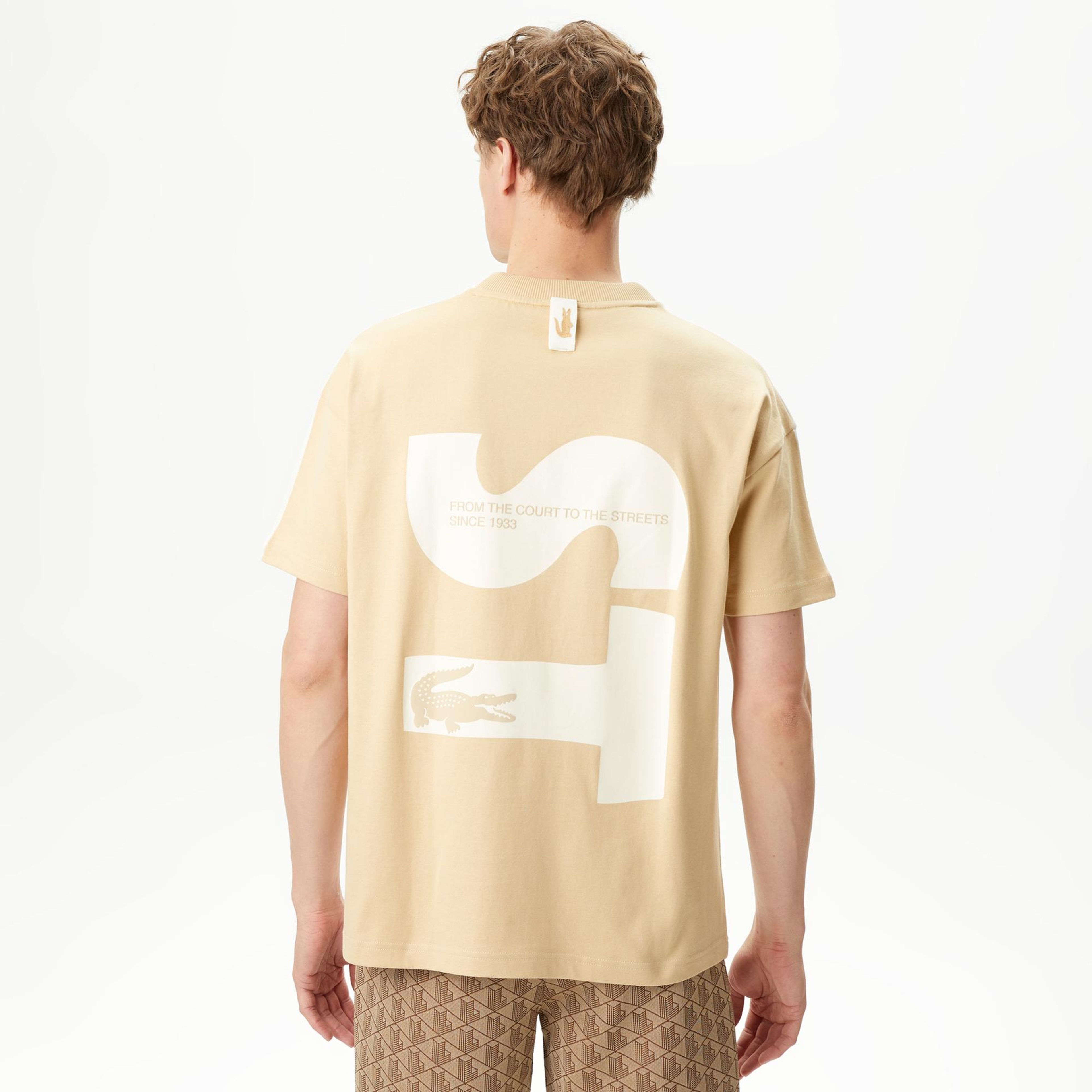 Lacoste Classic Erkek Beyaz T-Shirt