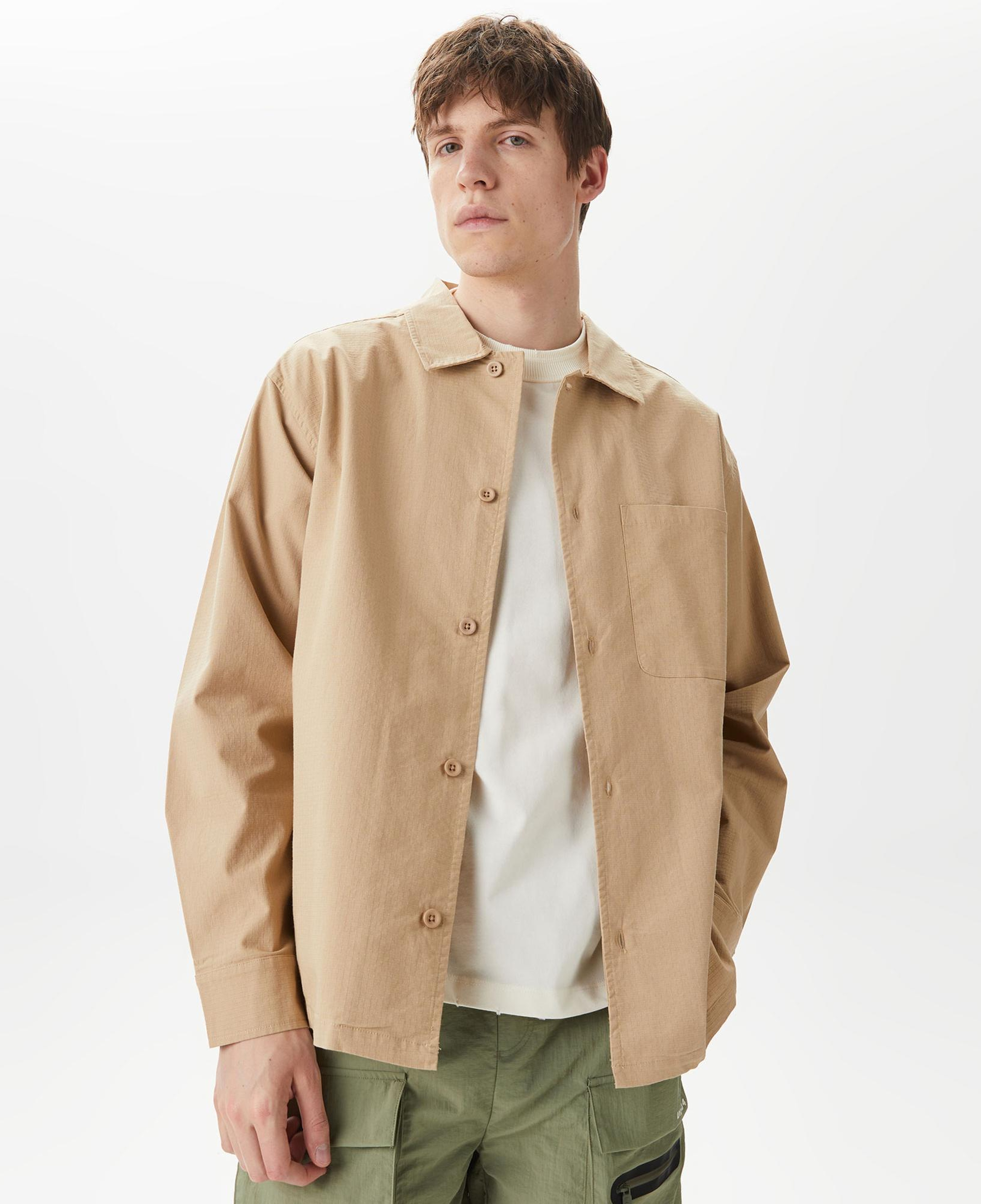 UNITED4 Erkek Krem Gömlek