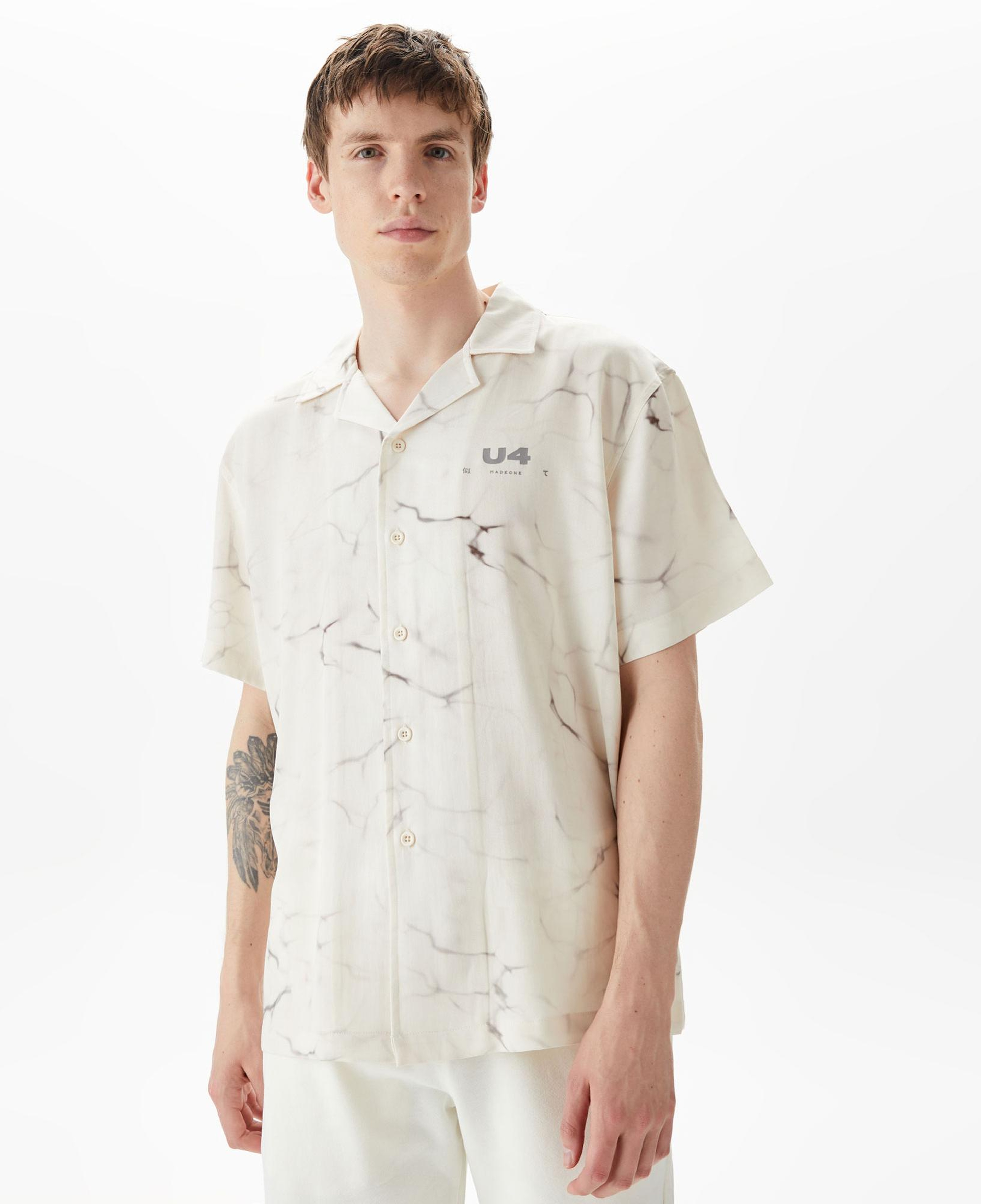 UNITED4 Erkek Krem Gömlek