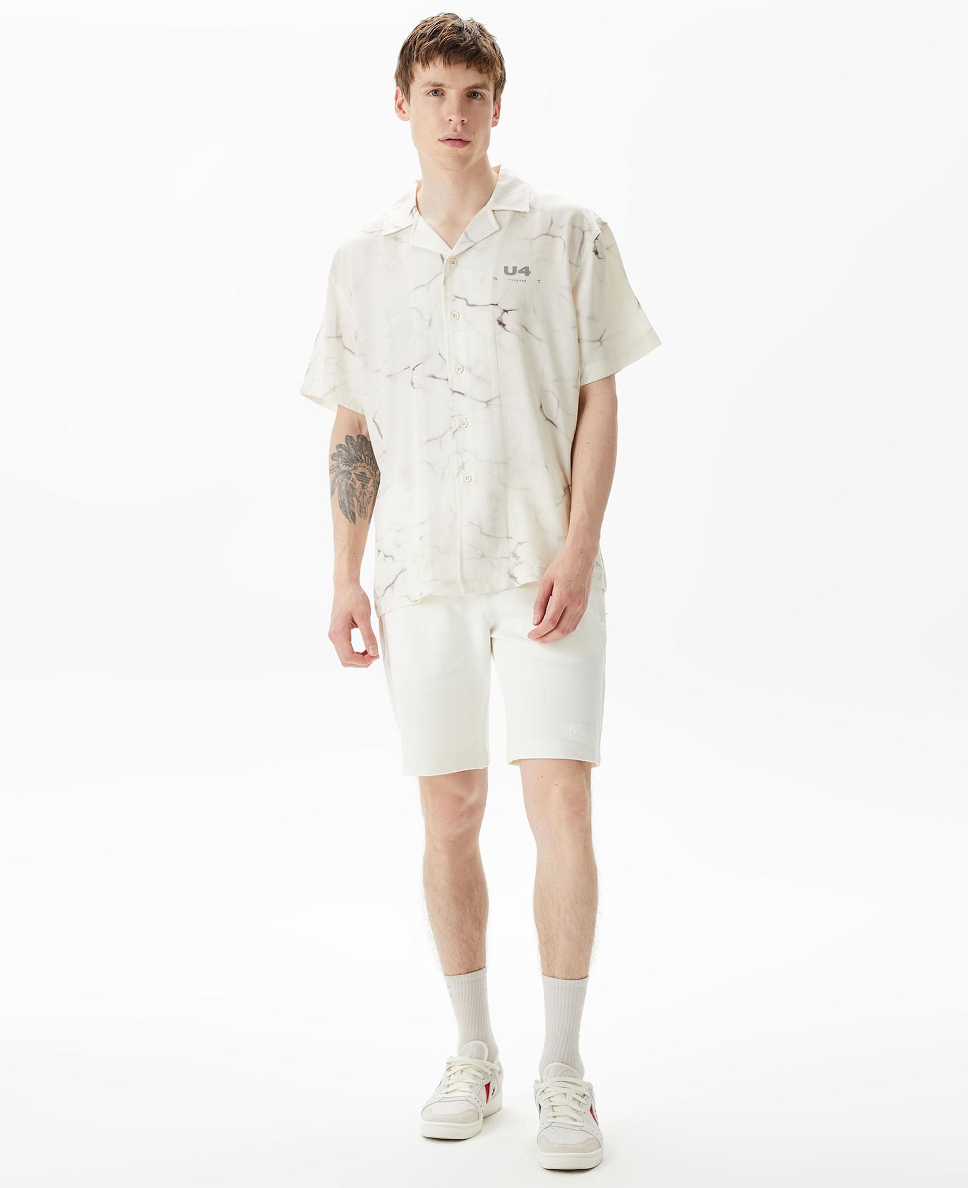 UNITED4 Erkek Krem Gömlek