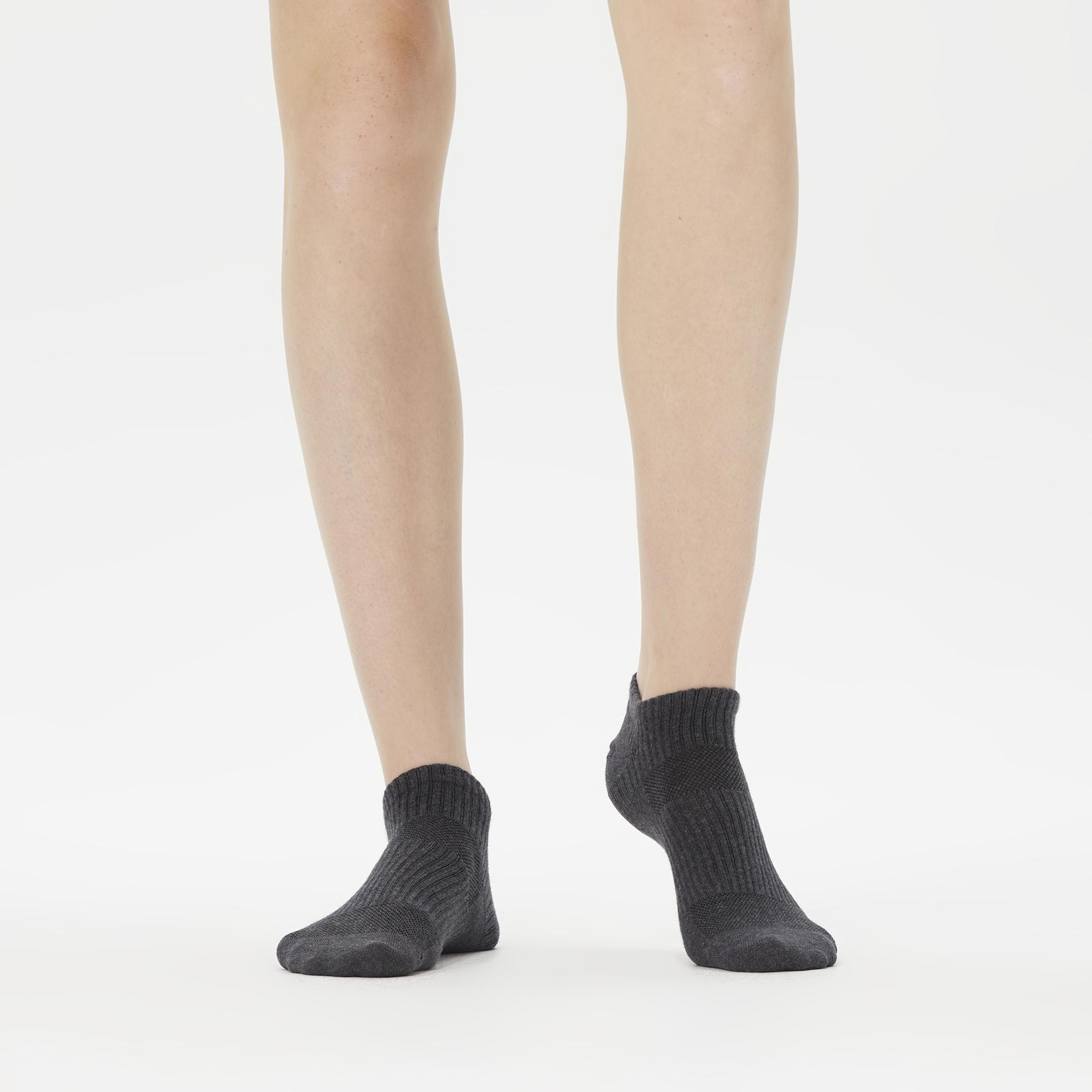 UNITED4 Kadın Gri 3'lü Çorap