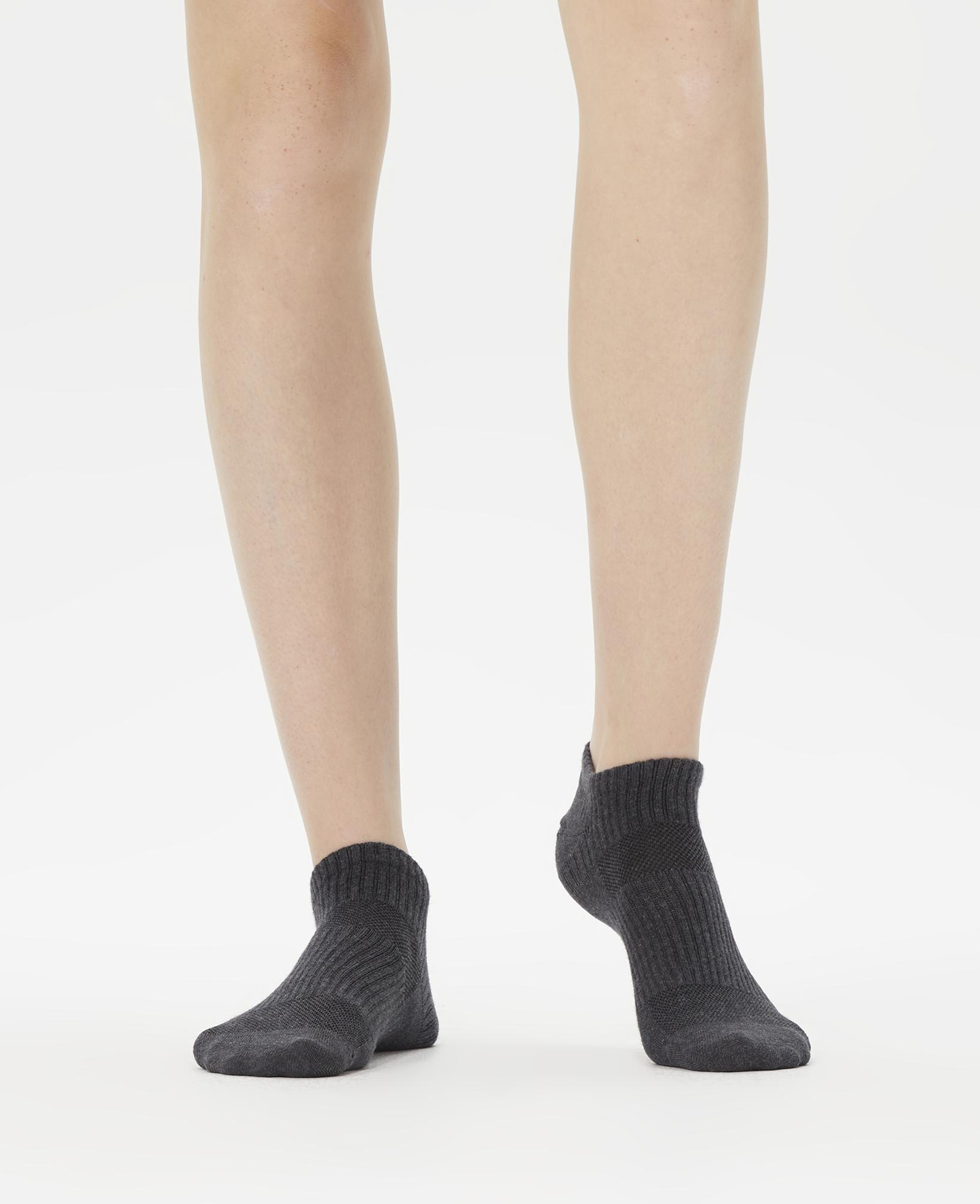 UNITED4 Kadın Gri 3'lü Çorap