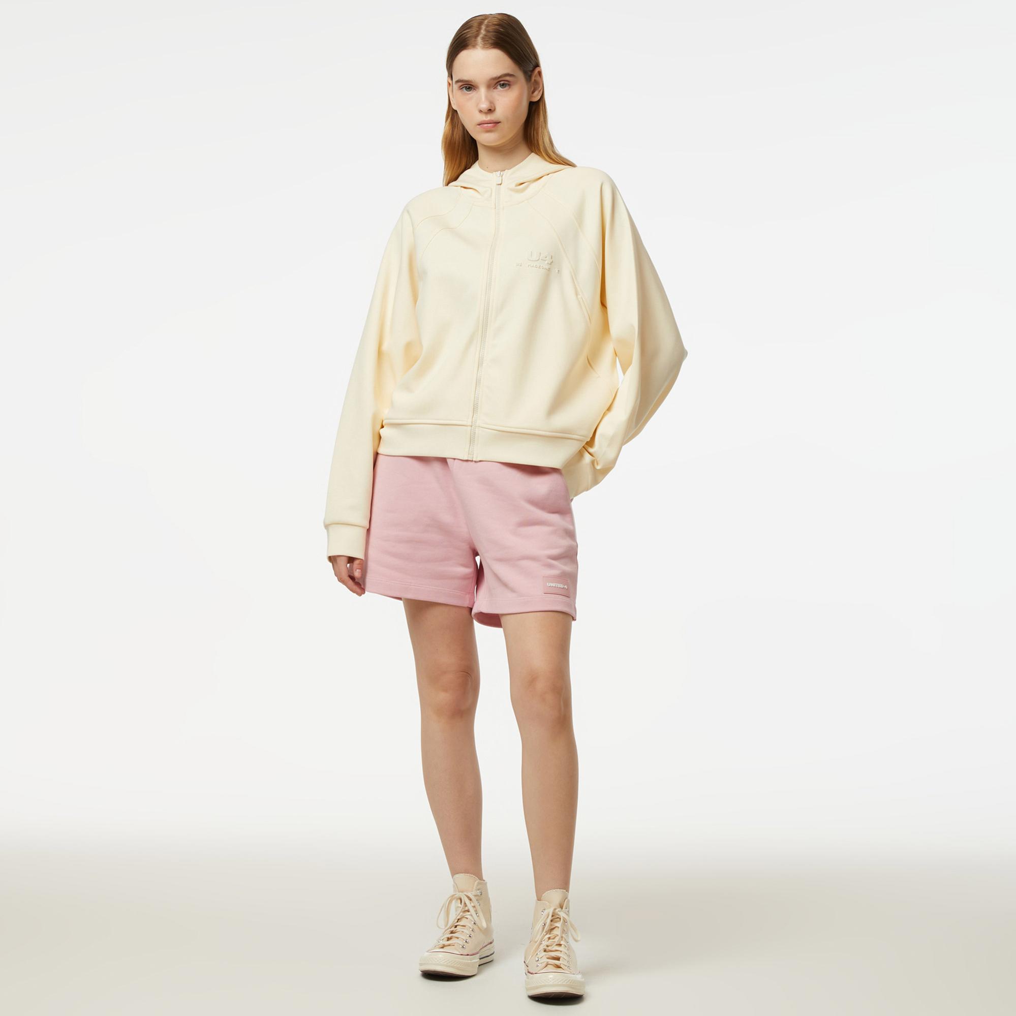 UNITED4 Classic Kadın Krem Sweatshirt