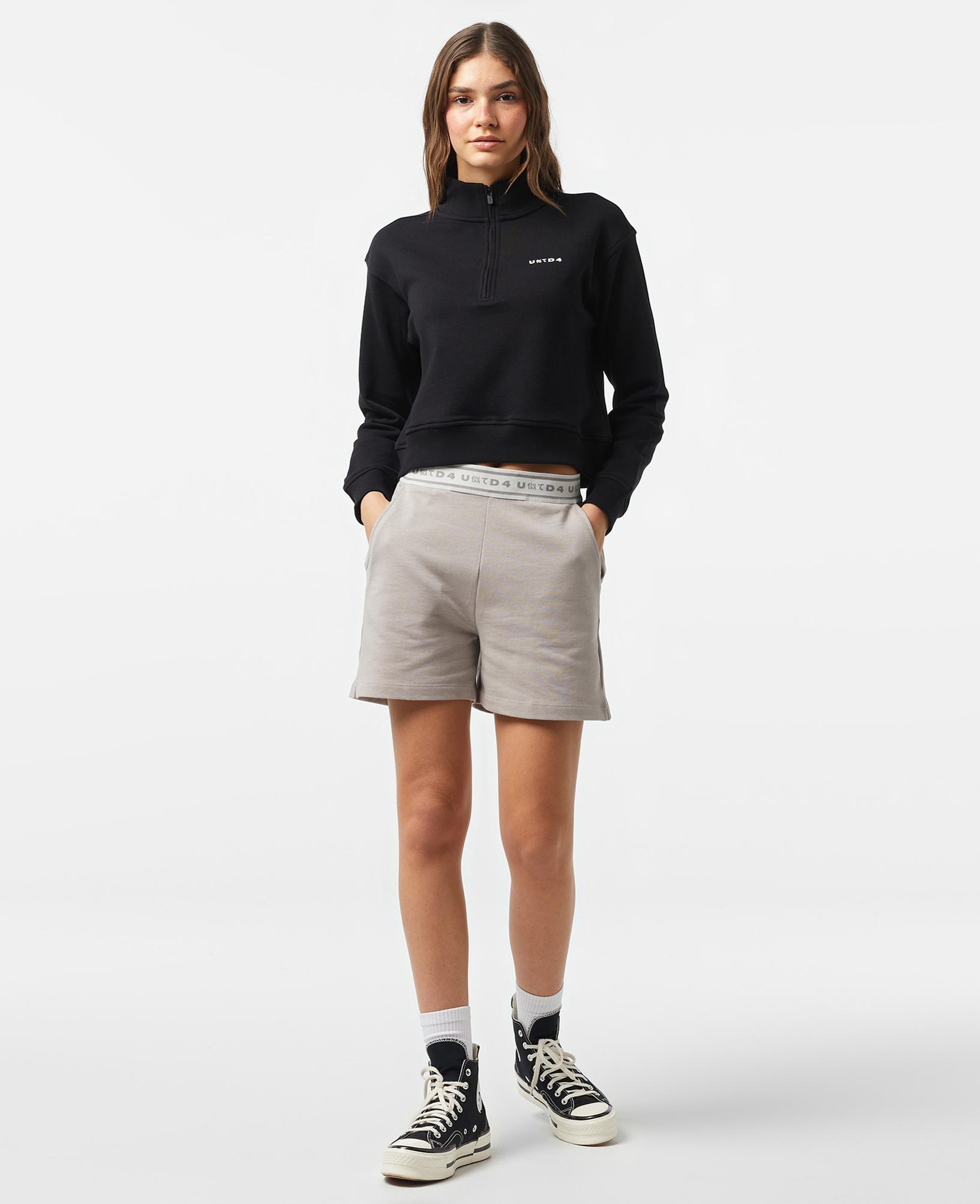 United4 Classic Kadın Gri Şort