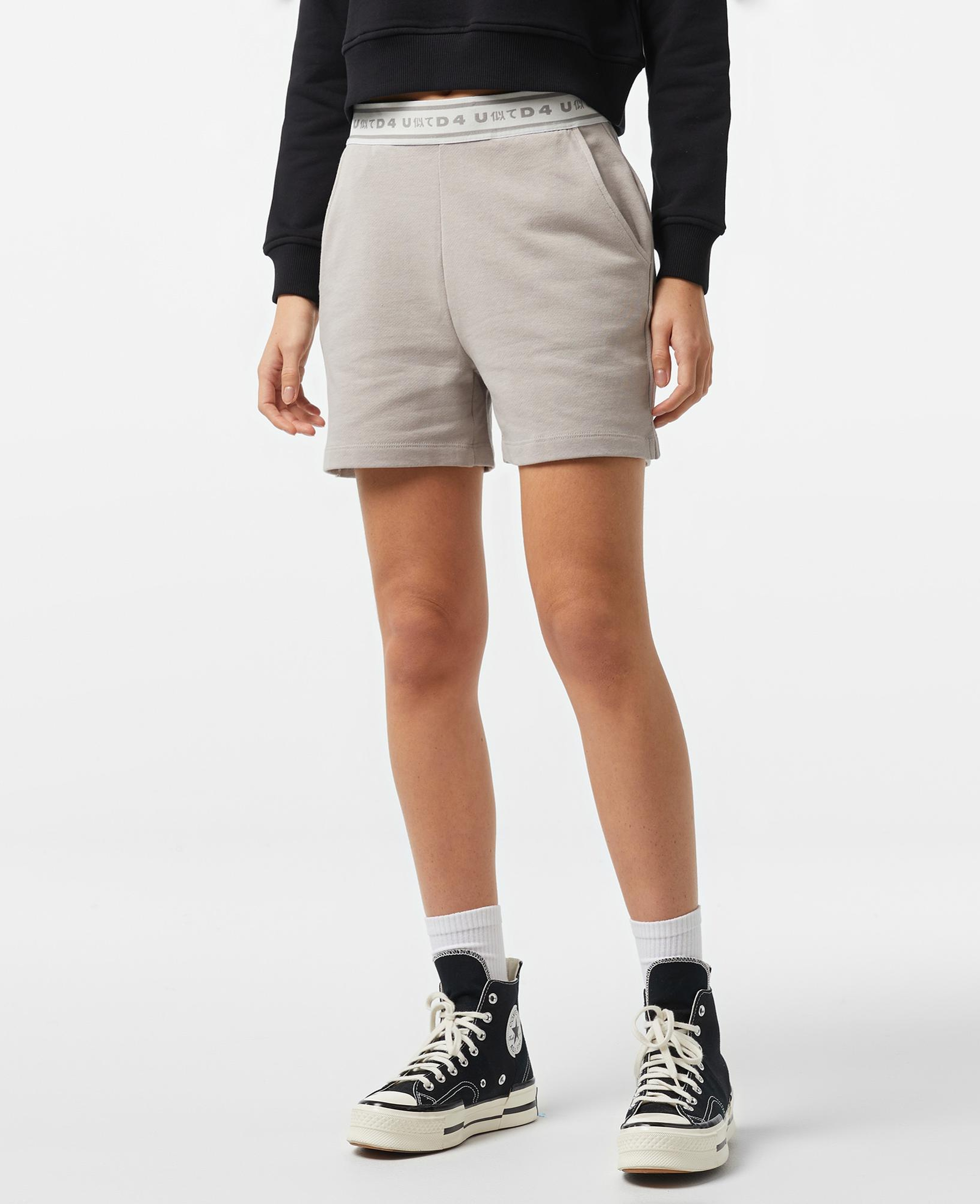 United4 Classic Kadın Gri Şort