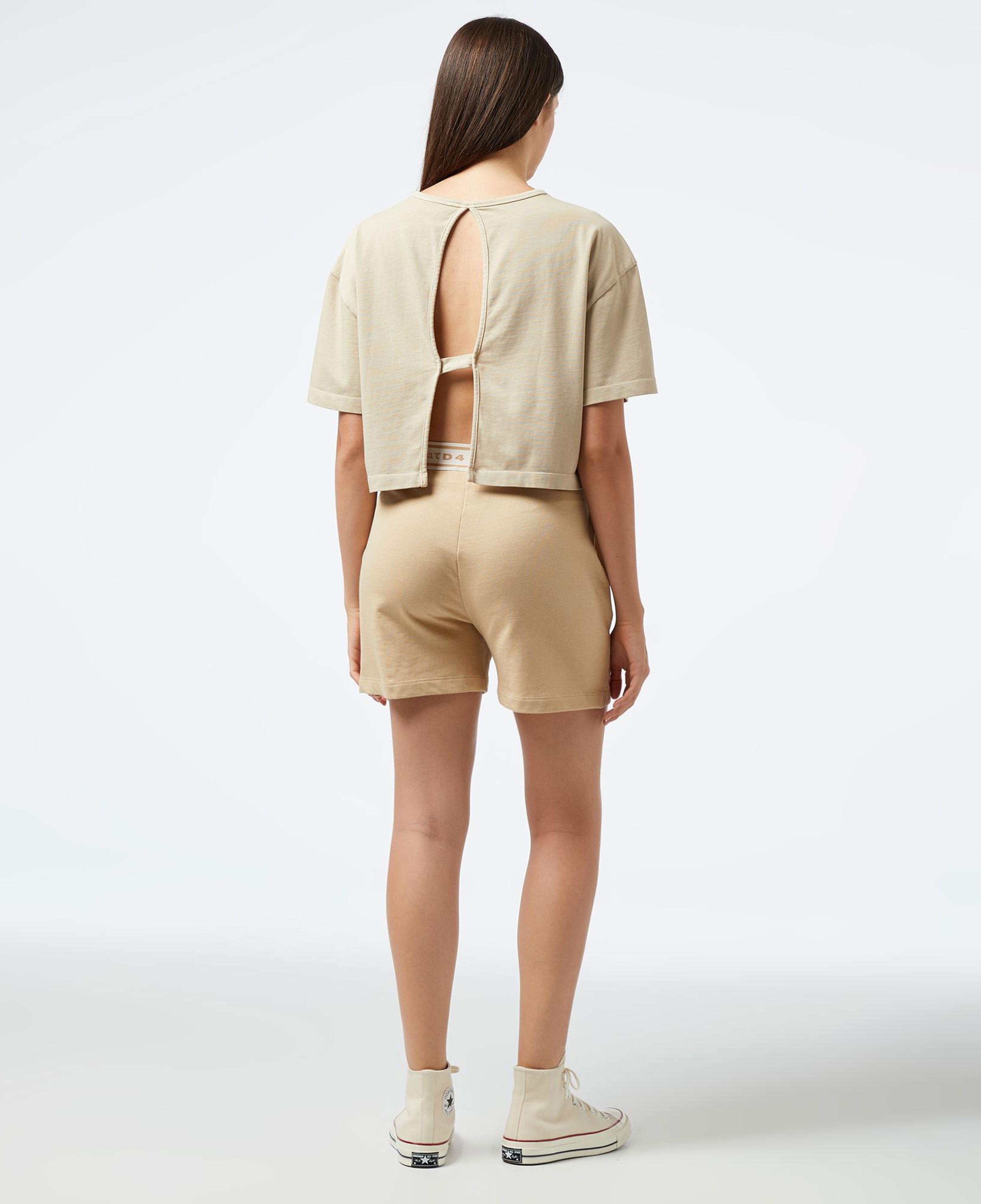 UNITED4 Kadın Bej Şort