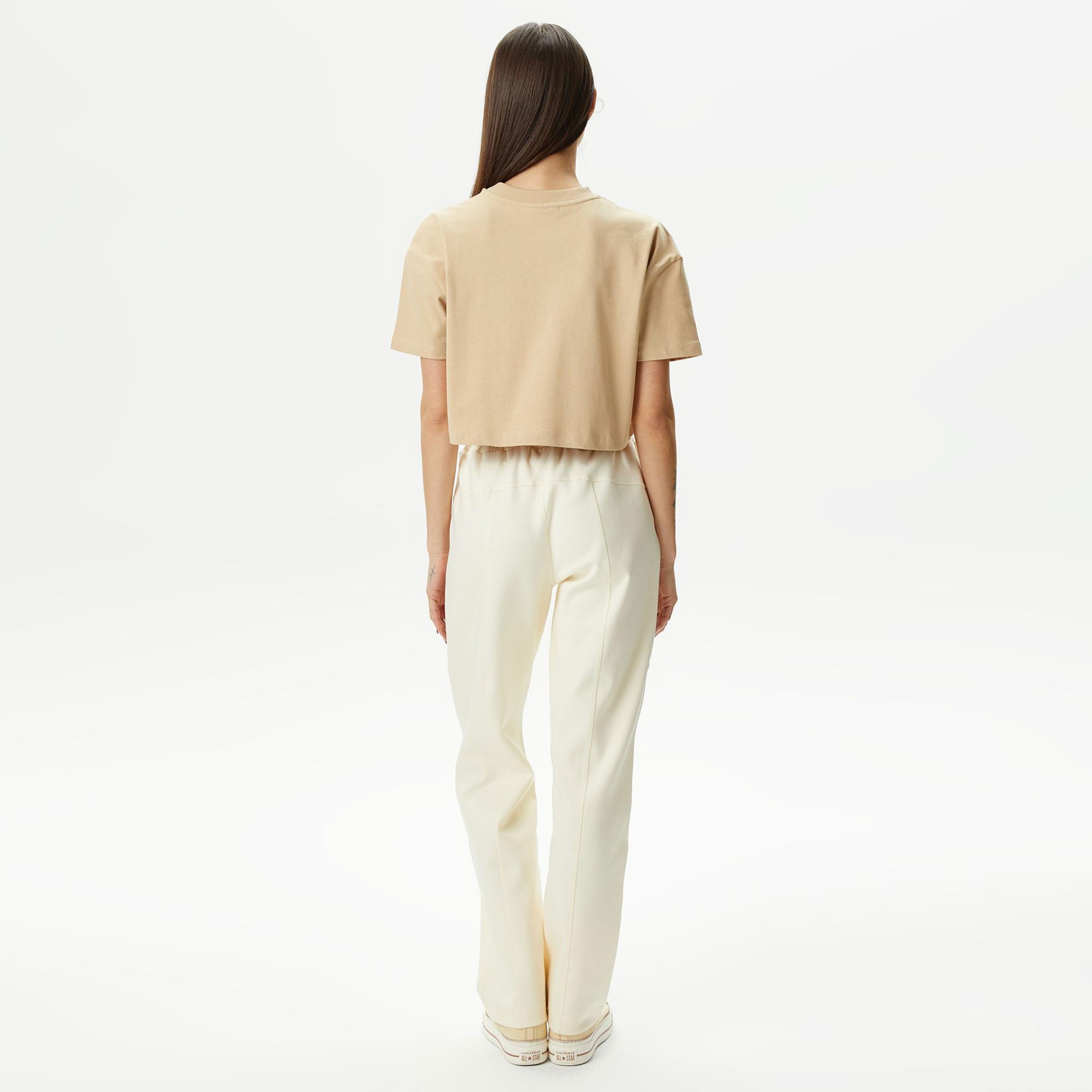 UNITED4 Kadın Krem Eşofman Altı