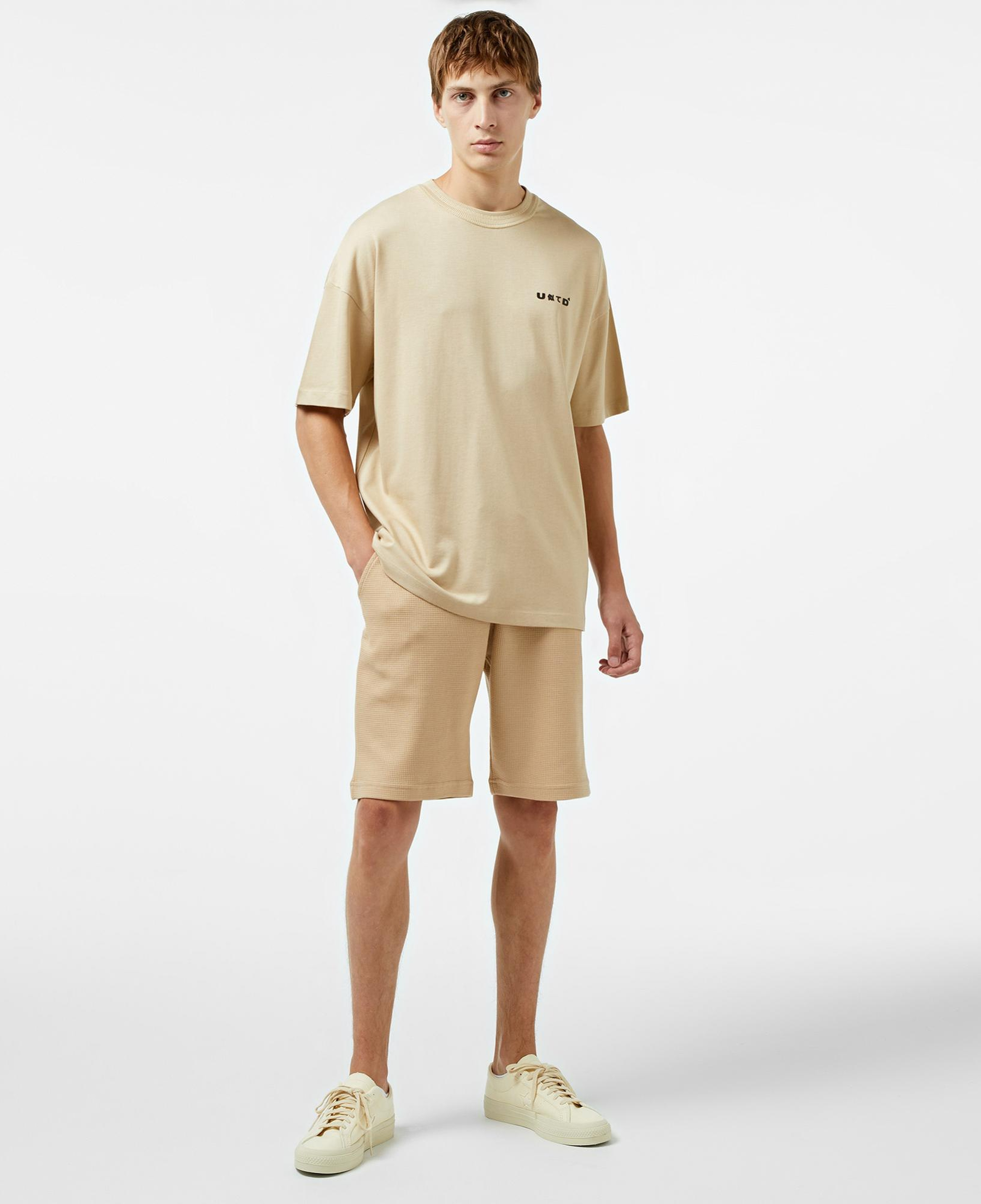 UNITED4 Classic Erkek Krem Şort