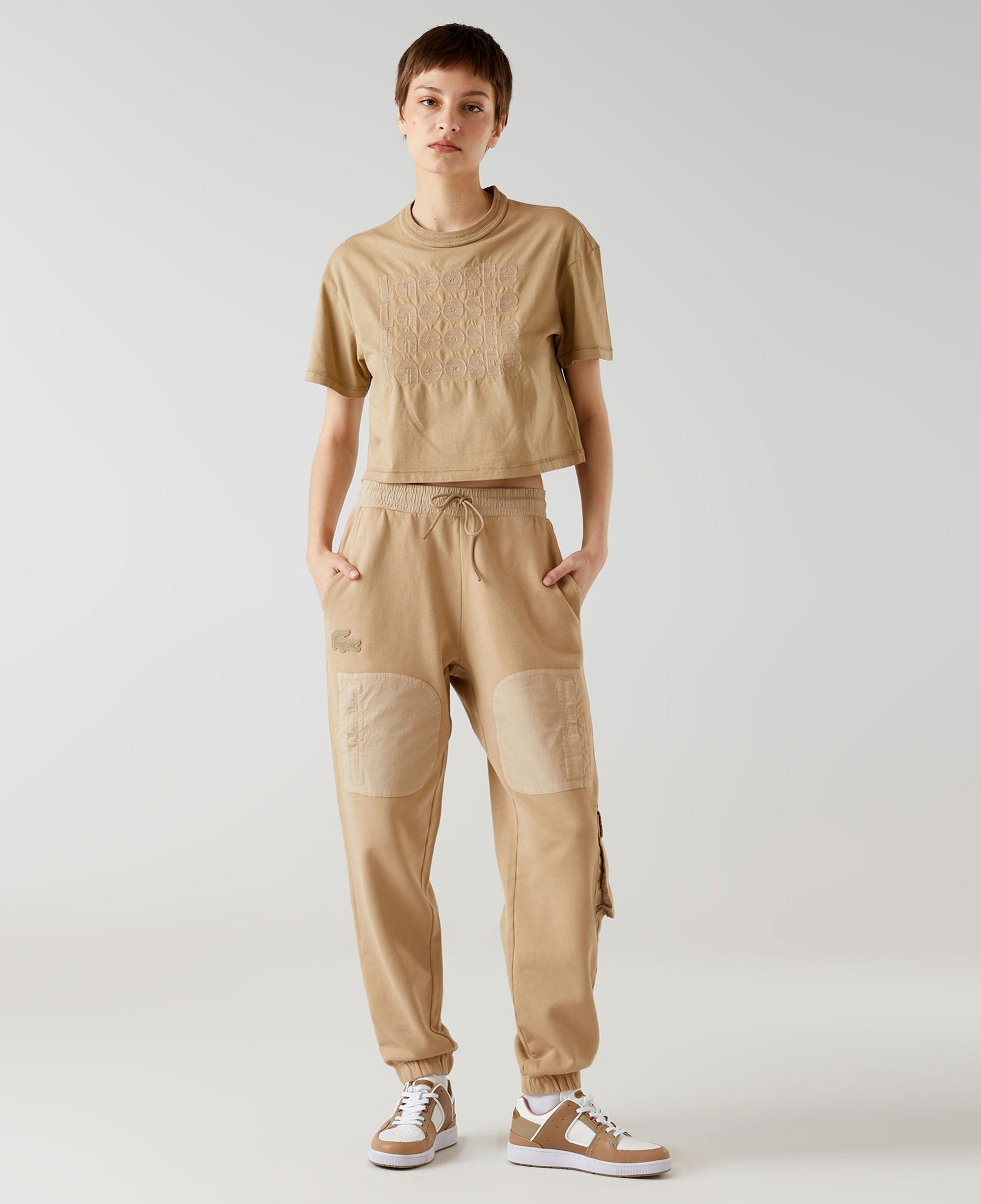 Lacoste x House of SuperStep Kadın Kahverengi Eşofman Altı