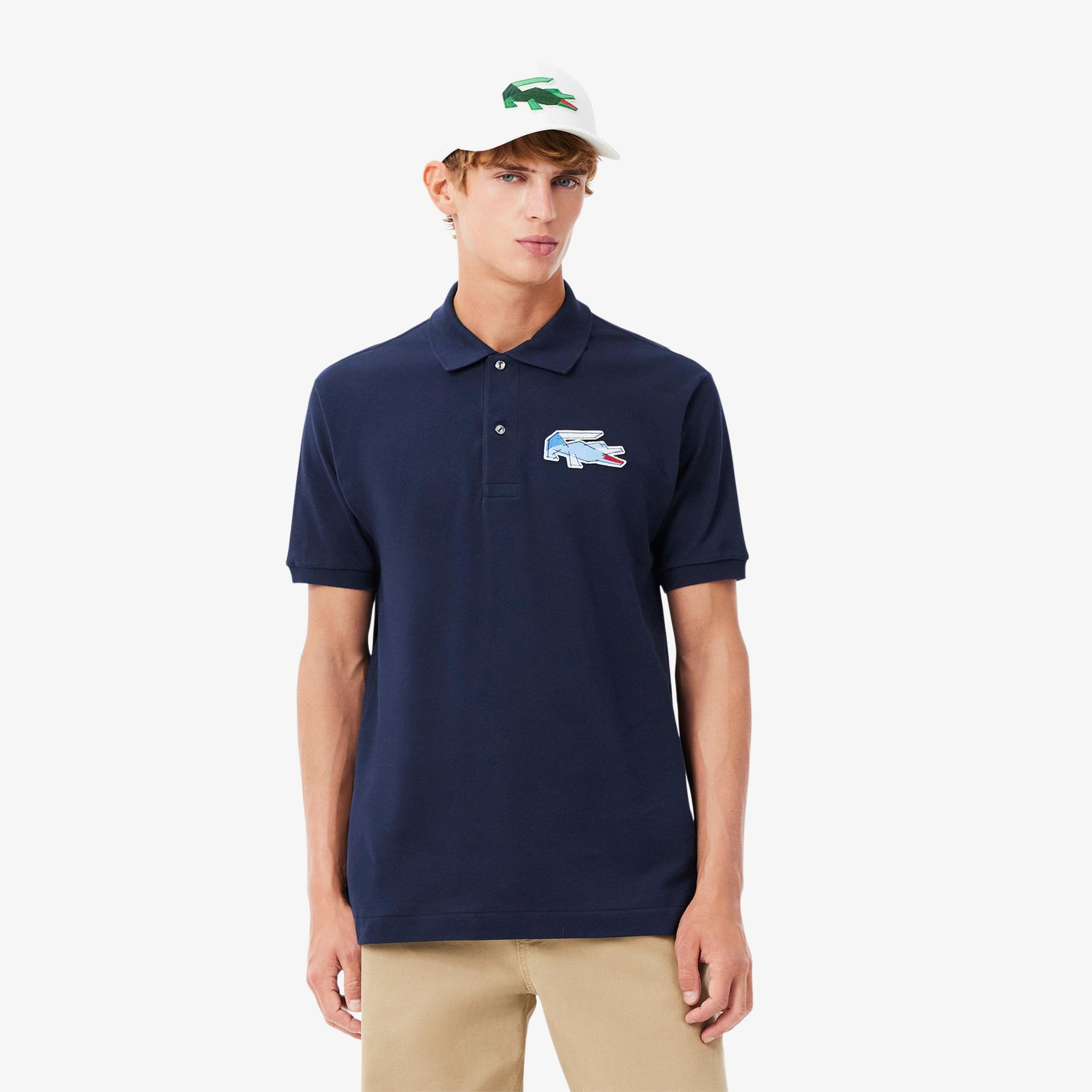 Erkek Classic Fit Lacivert Polo