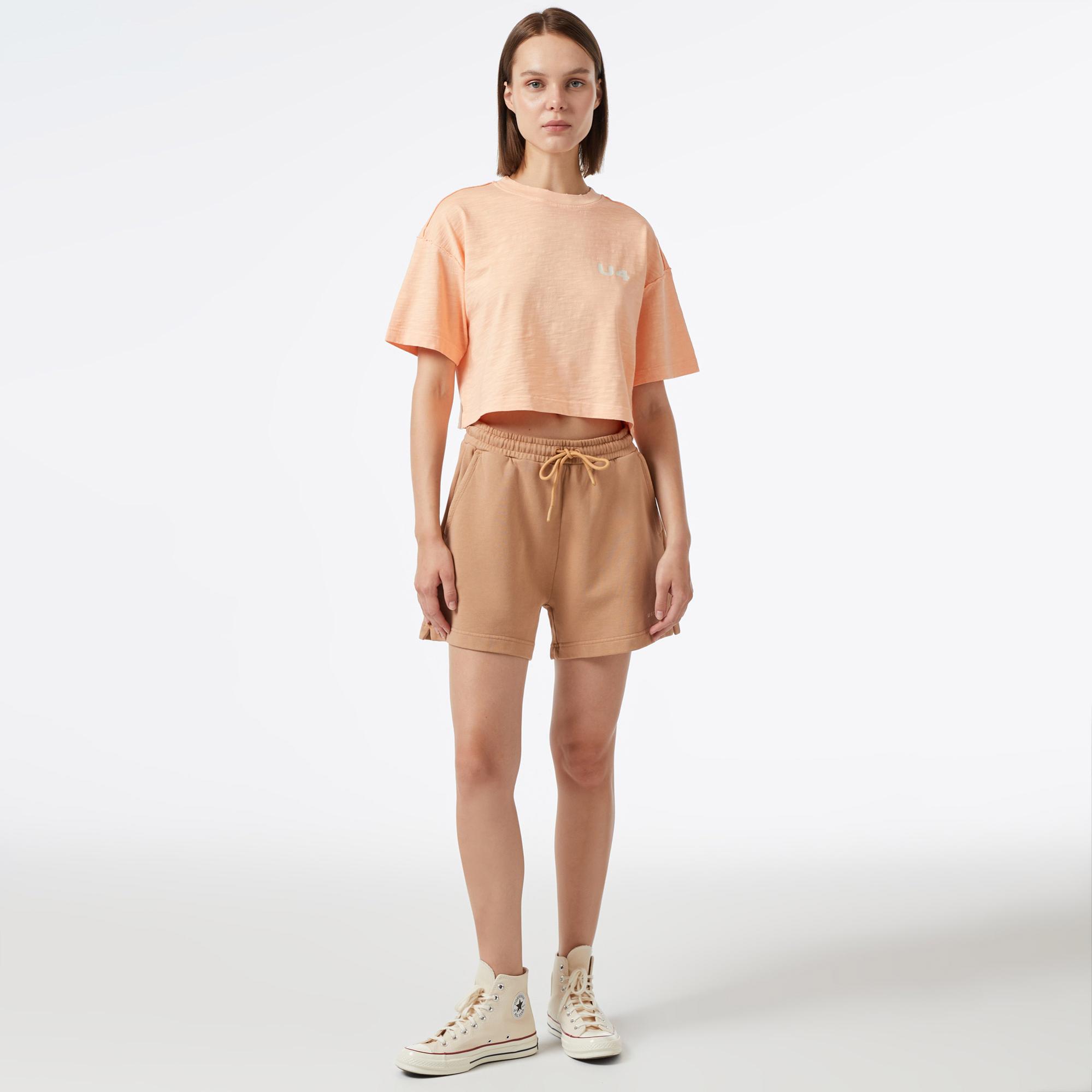 UNITED4 Kadın Turuncu T-Shirt