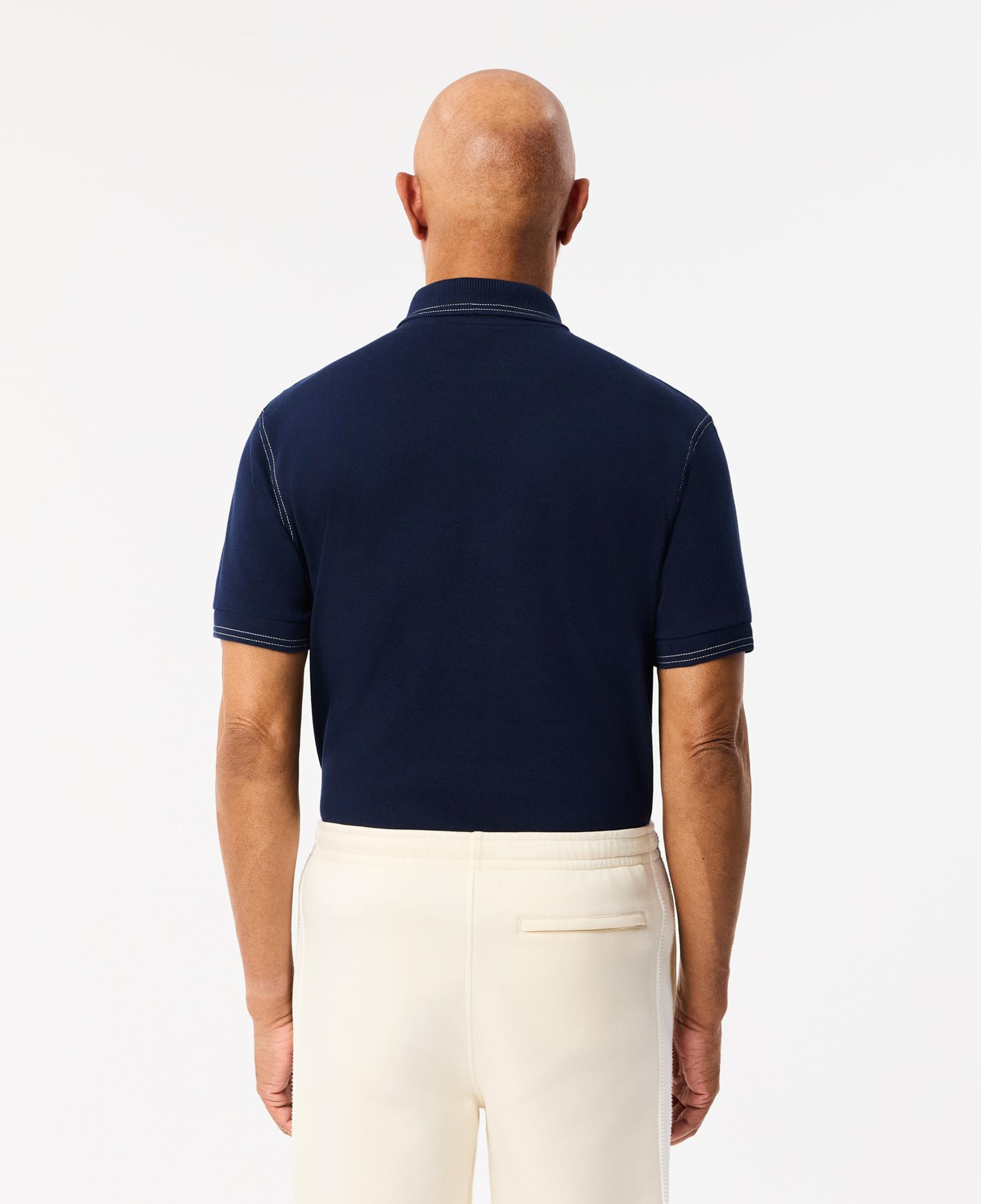 Erkek Classic Fit Organik Pamuk Lacivert Polo