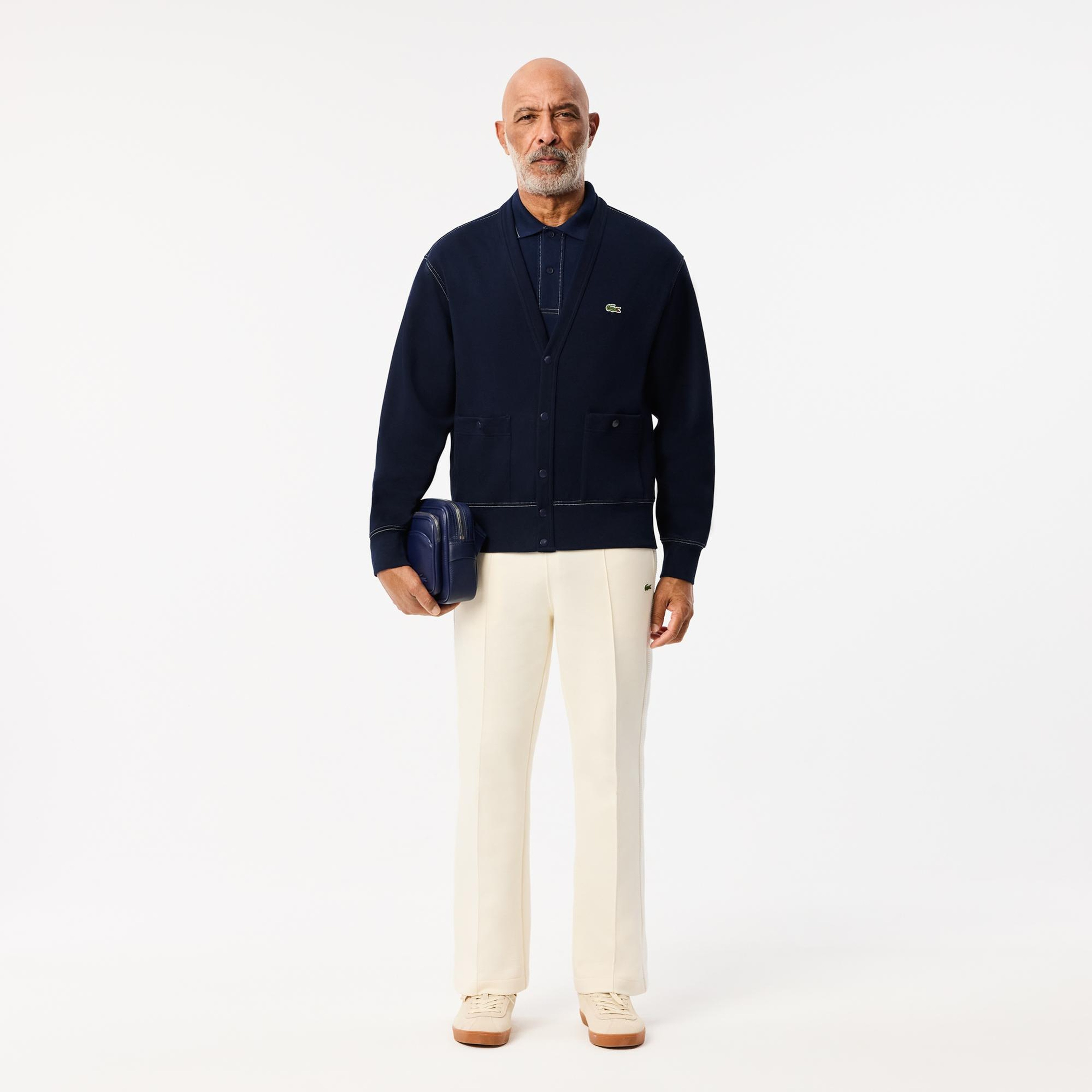 Erkek Classic Fit Organik Pamuk Lacivert Polo