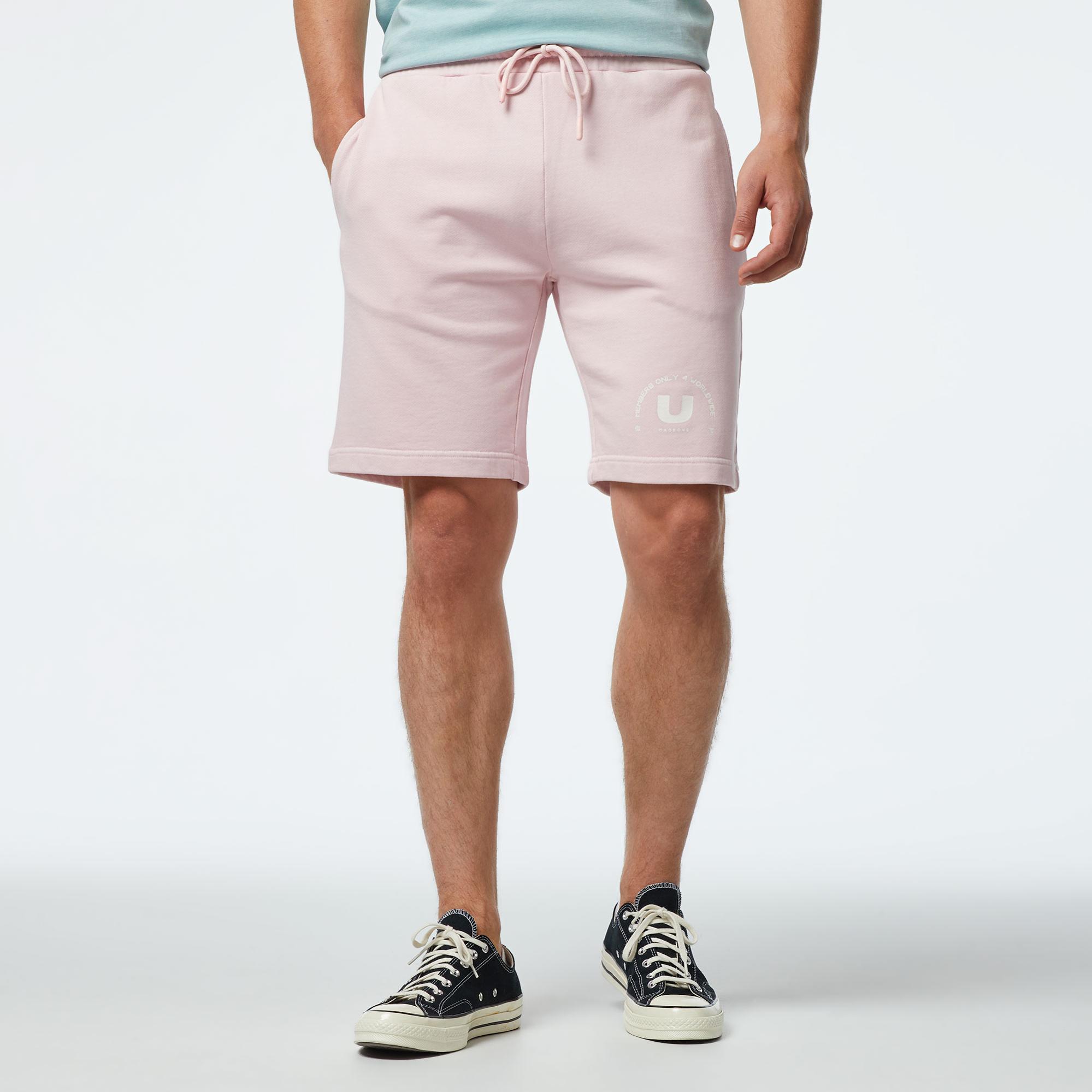 UNITED4 Erkek Pembe Şort