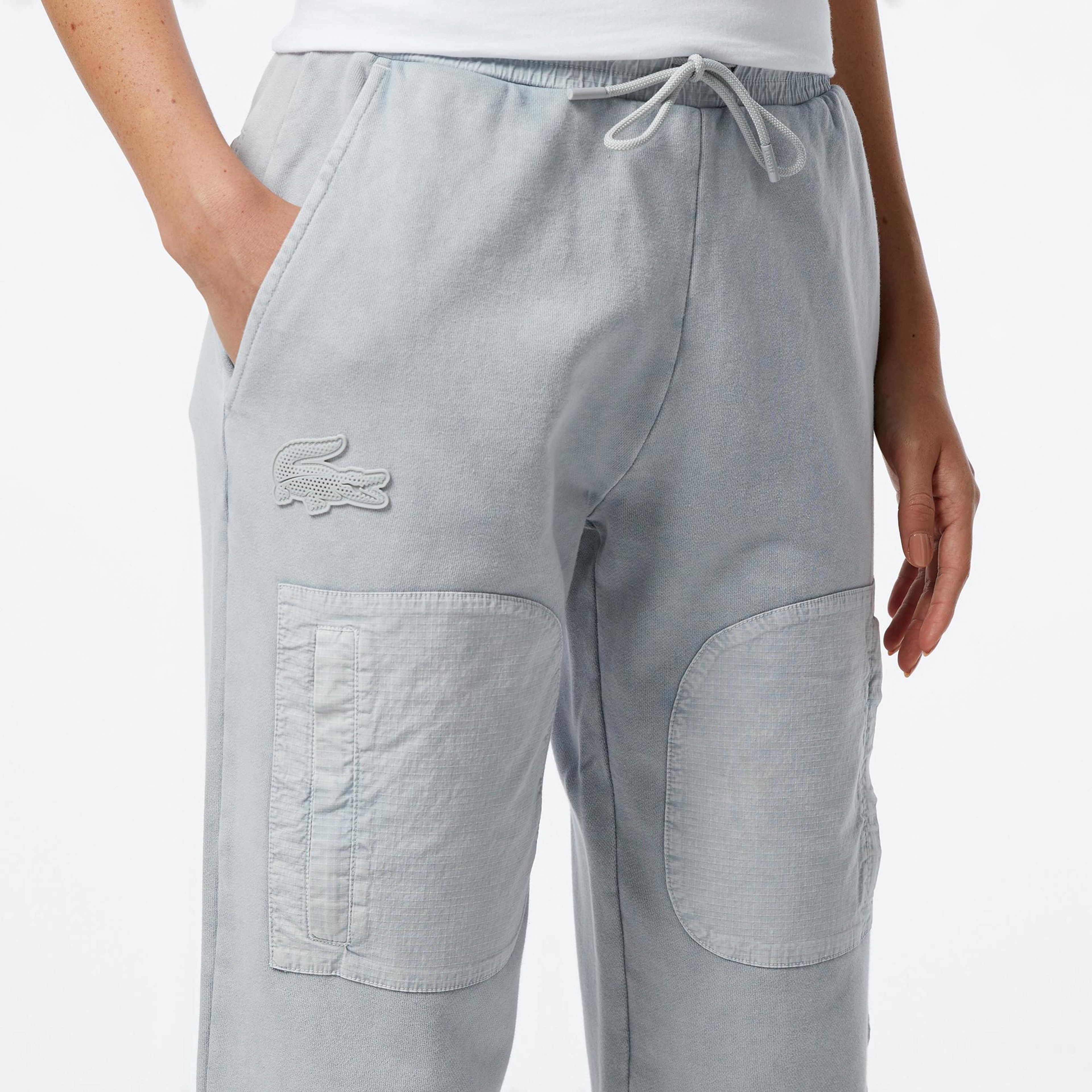 Lacoste x House of SuperStep Kadın Gri Eşofman Altı