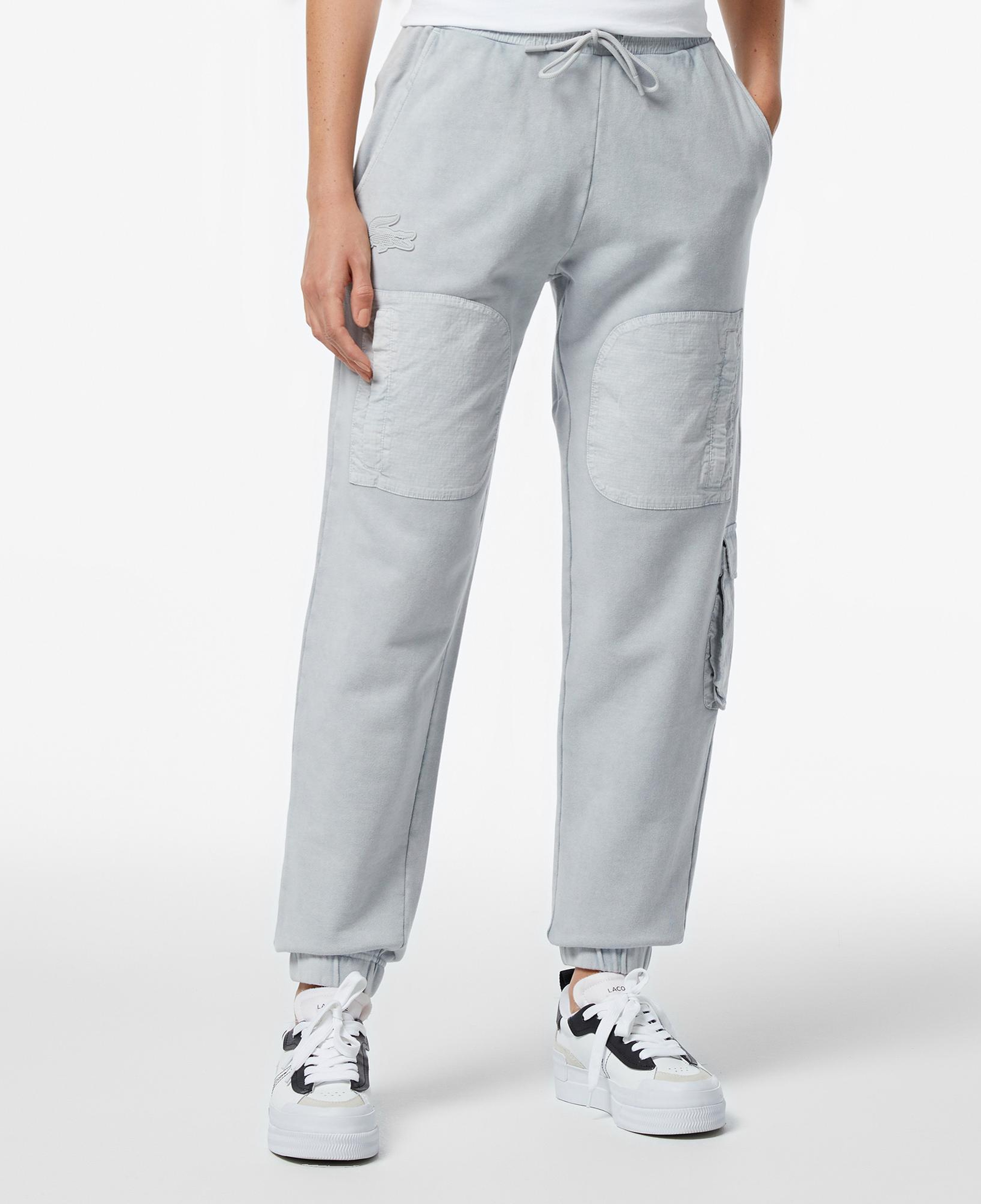 Lacoste x House of SuperStep Kadın Gri Eşofman Altı