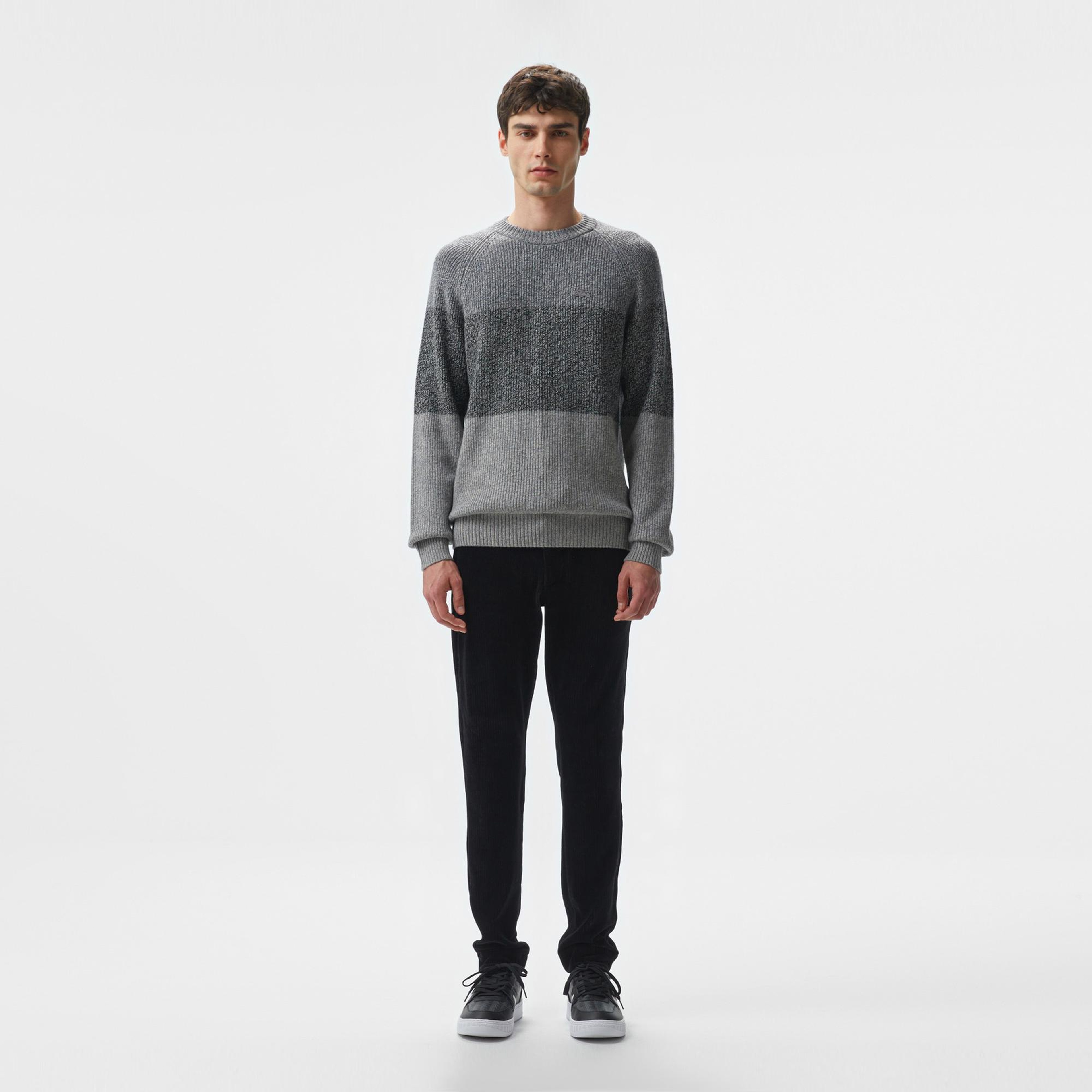 Erkek Tapered Fit Chino Siyah Pantolon