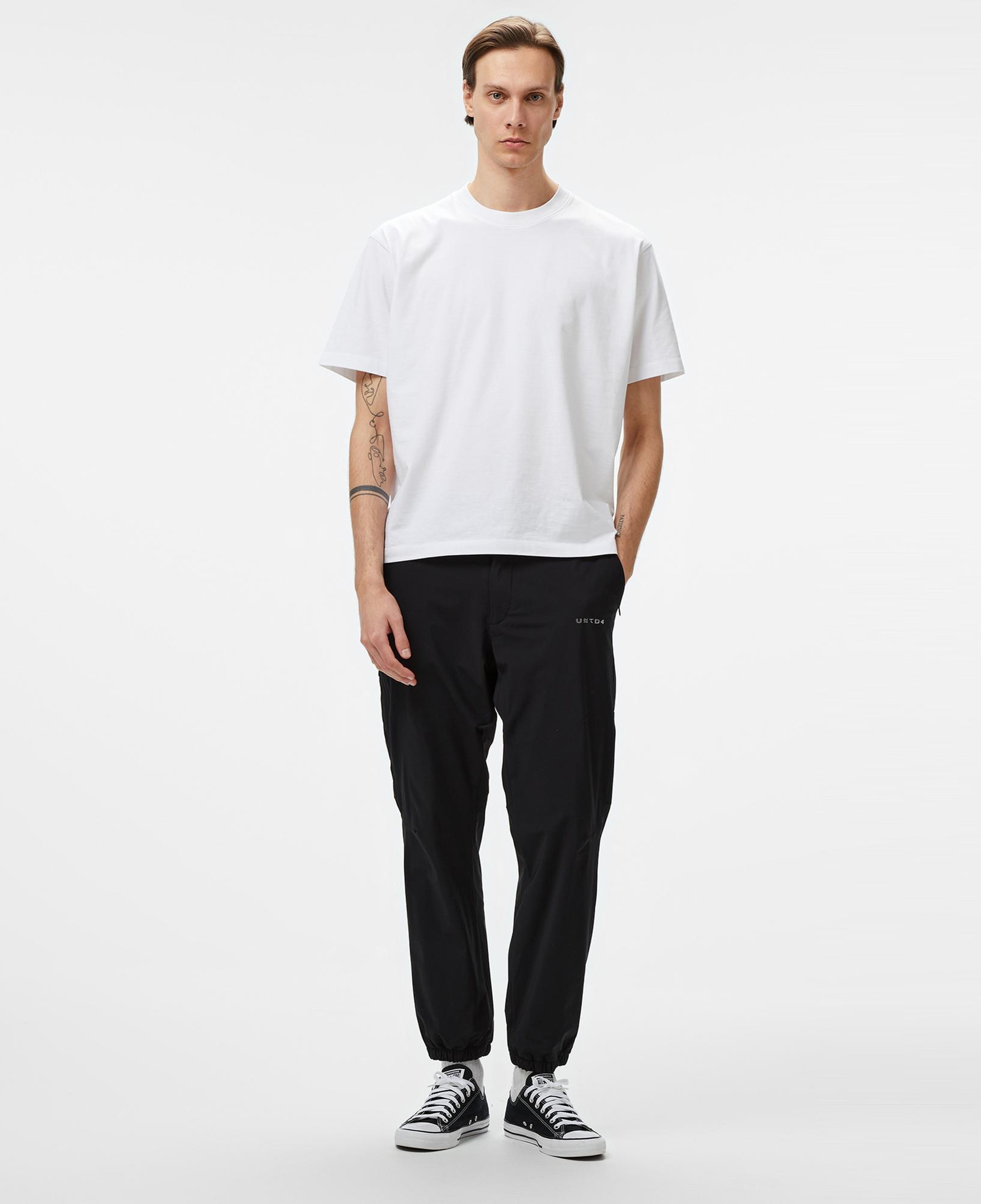 UNITED4 Erkek Siyah Pantolon