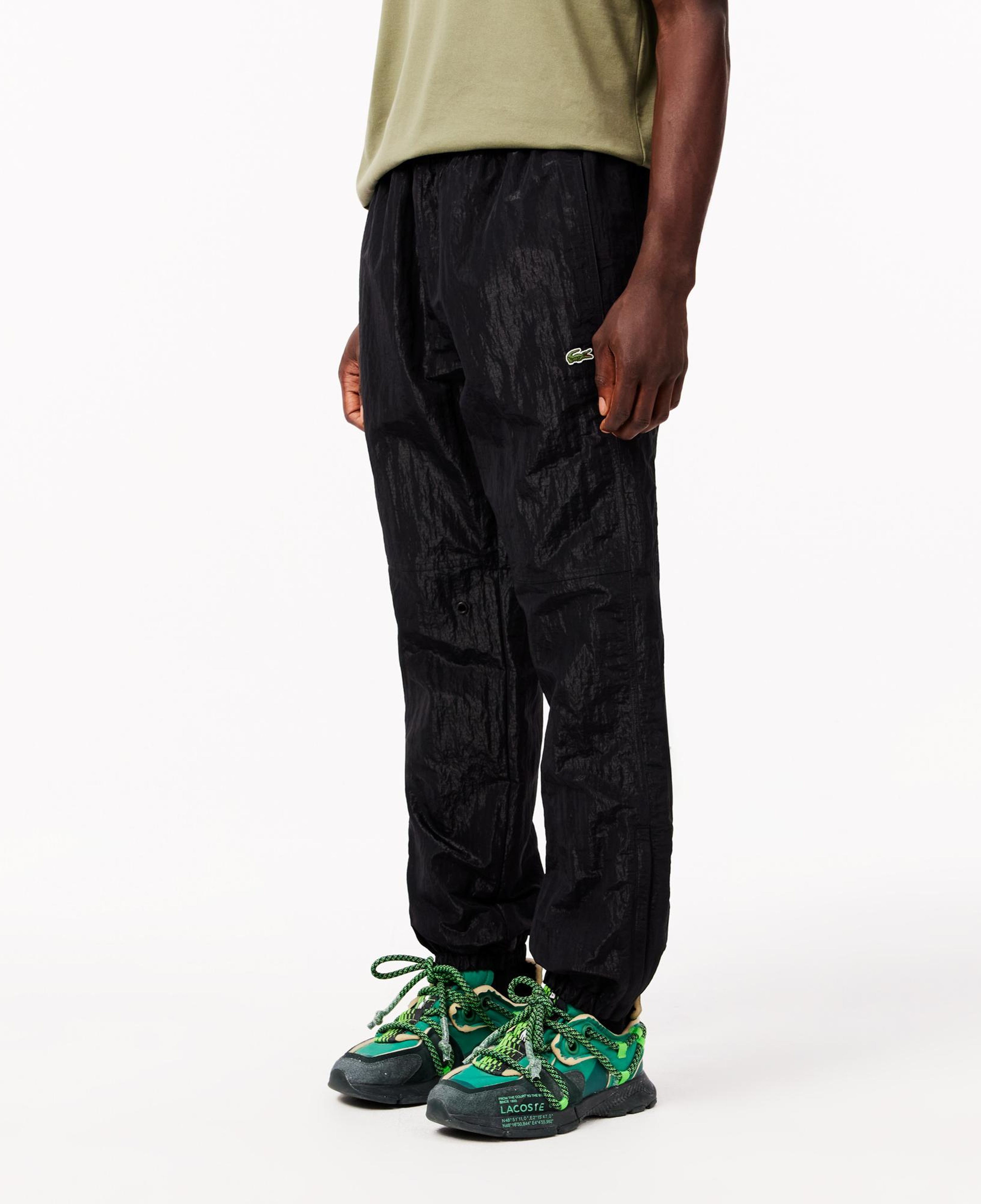 Erkek Relaxed Fit Siyah Eşofman Altı