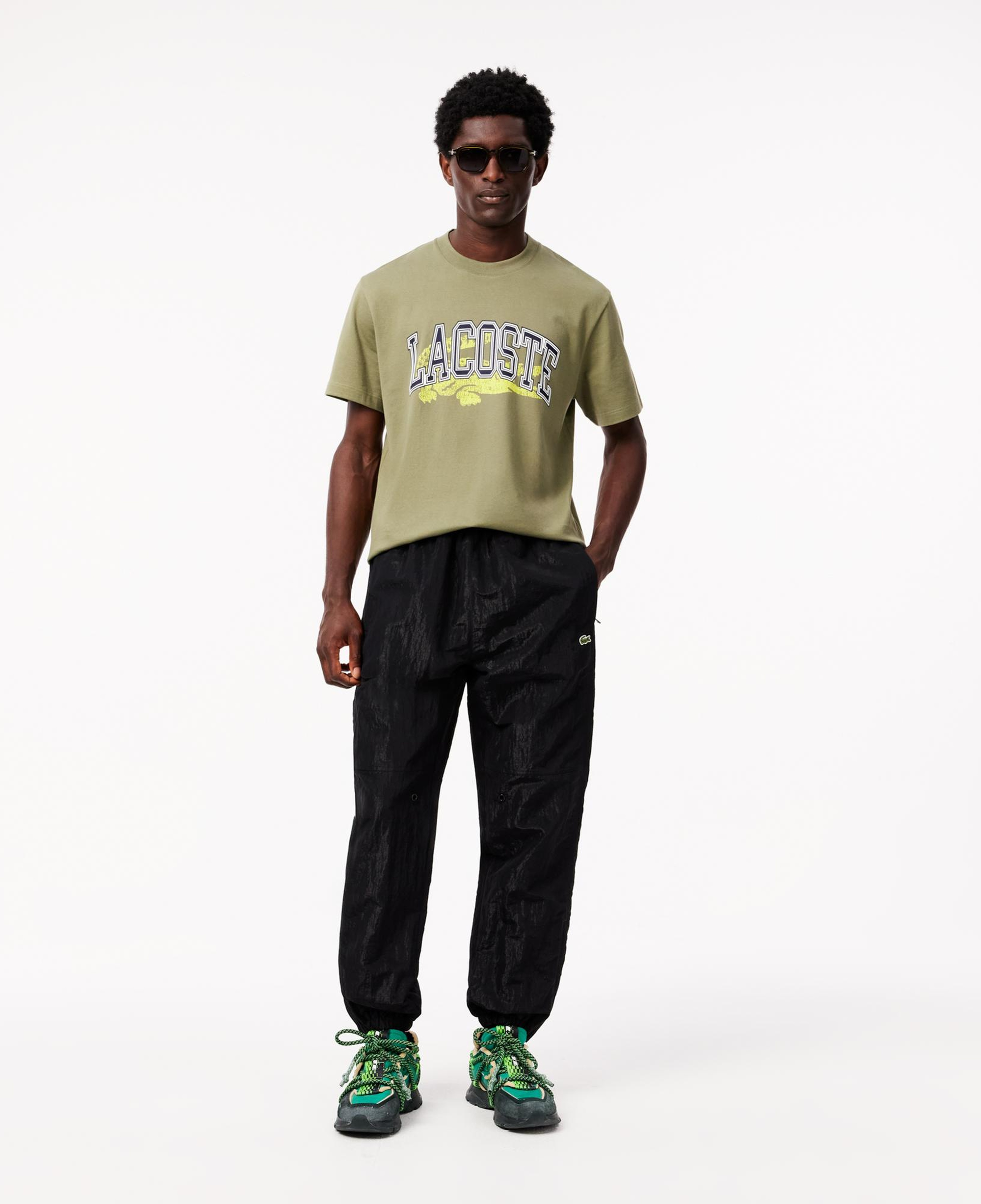 Erkek Relaxed Fit Siyah Eşofman Altı