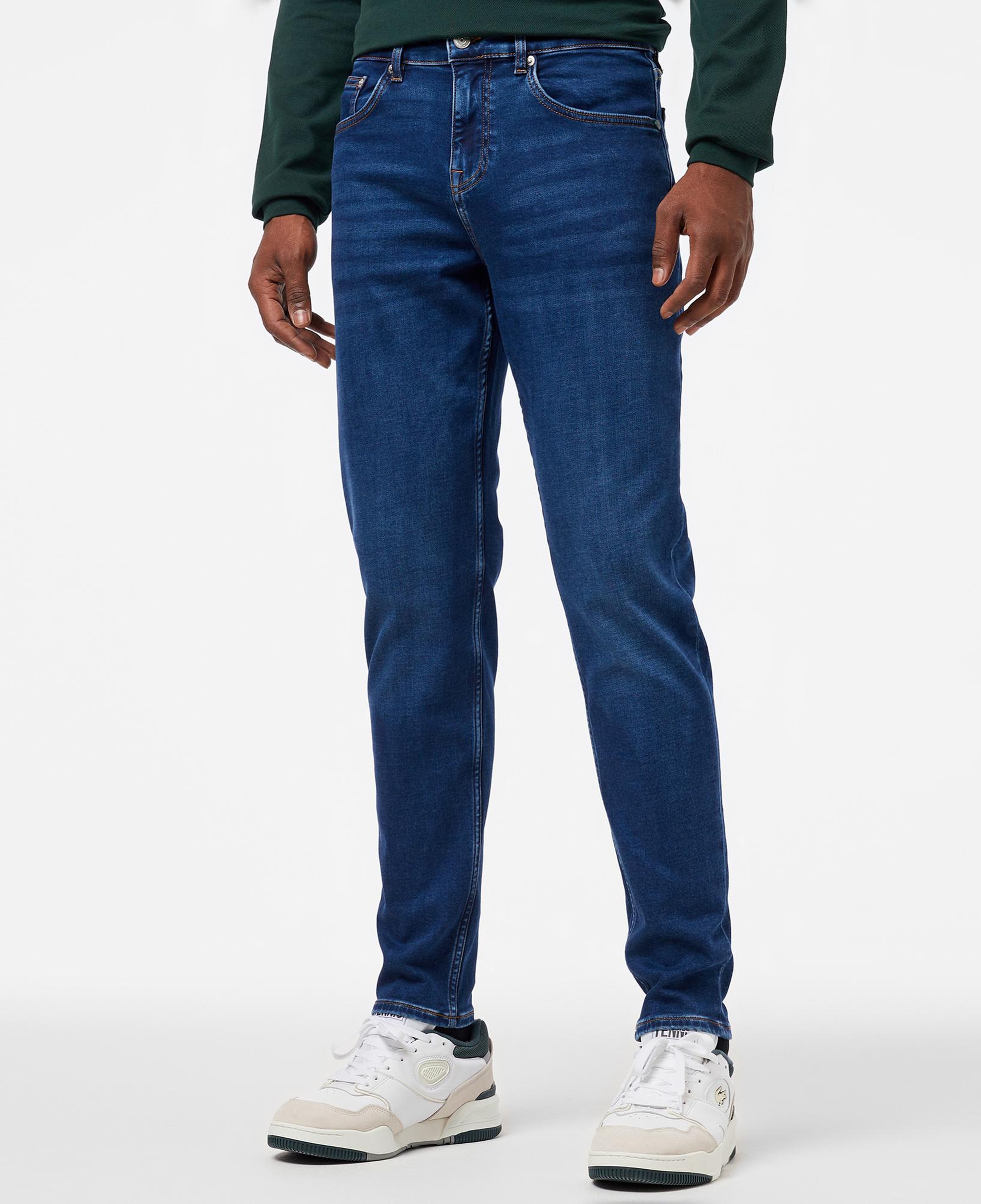 Erkek Regular Fit Denim Mavi Pantolon