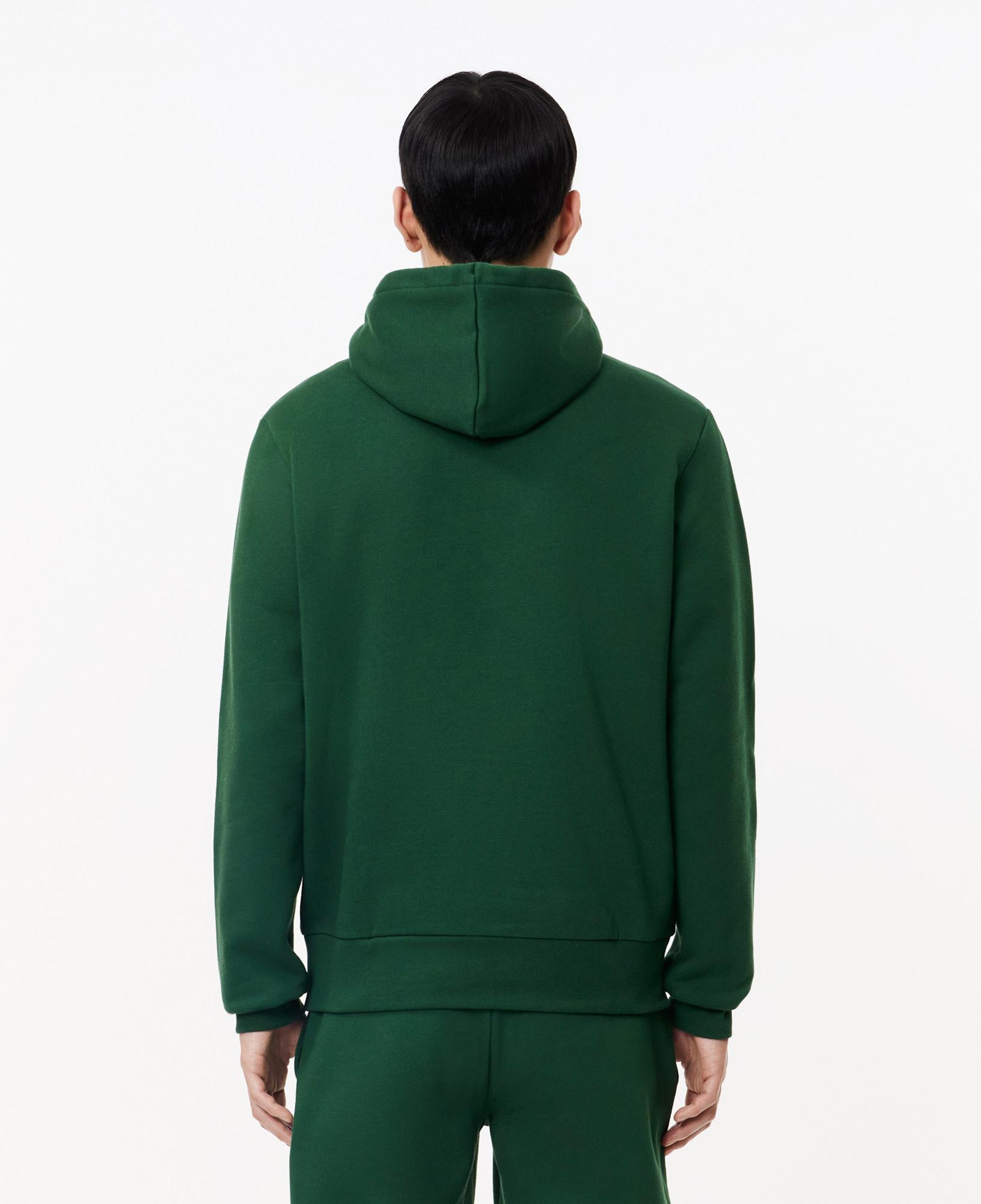 Lacoste Erkek Classic Fit Kapüşonlu Yeşil Sweatshirt