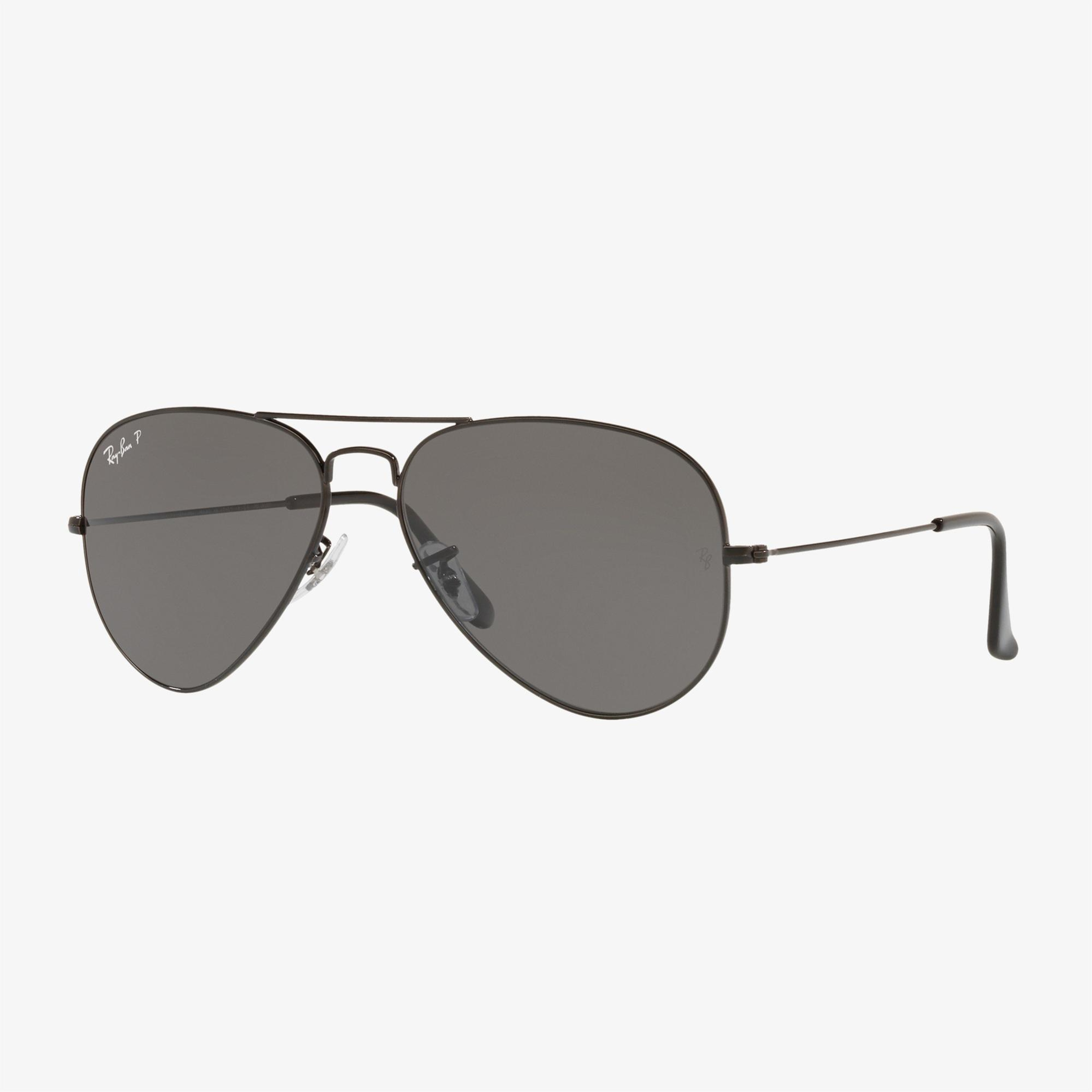 RAY-BAN 0RB3025 Avıator Large Metal Unisex Siyah Güneş Gözlüğü
