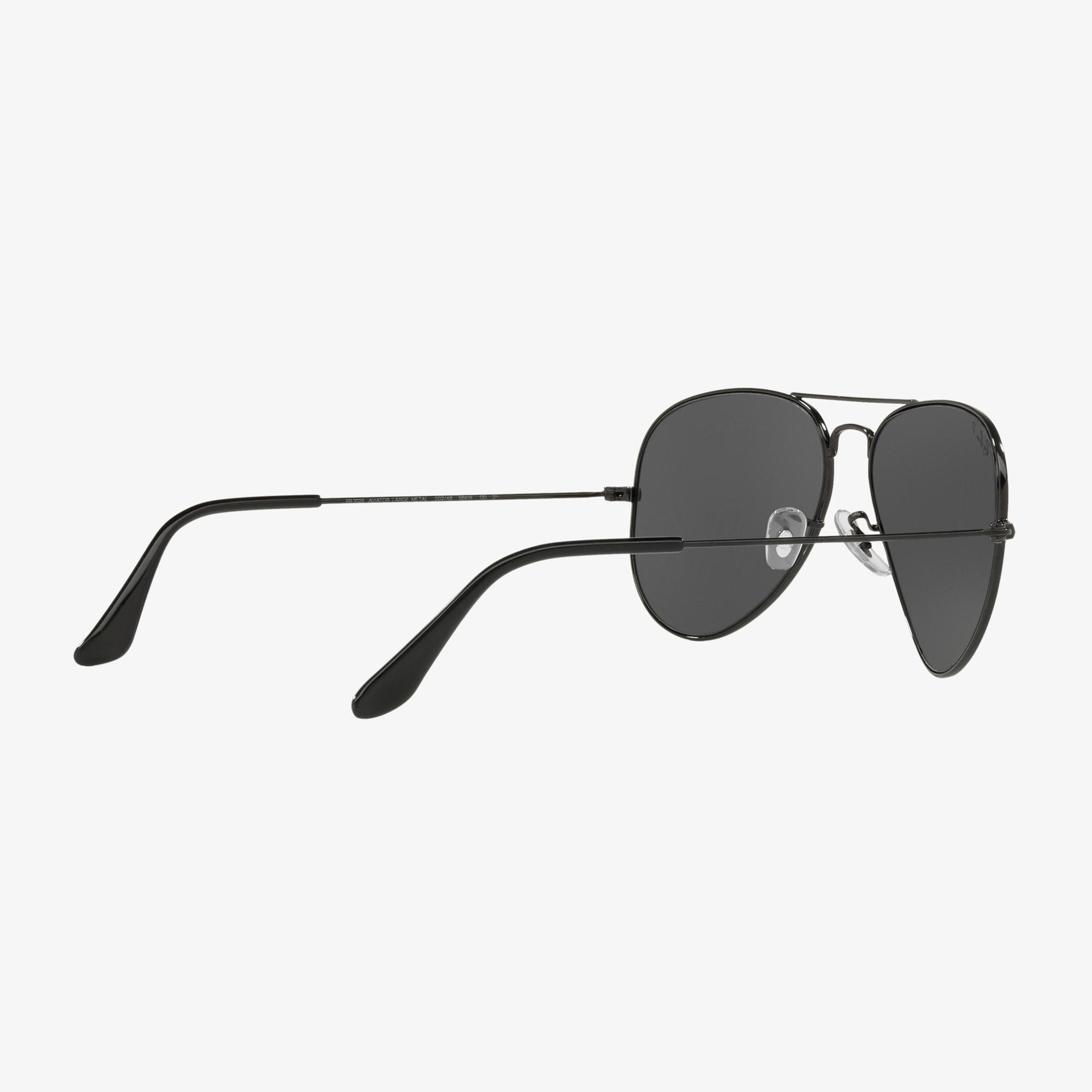RAY-BAN 0RB3025 Avıator Large Metal Unisex Siyah Güneş Gözlüğü