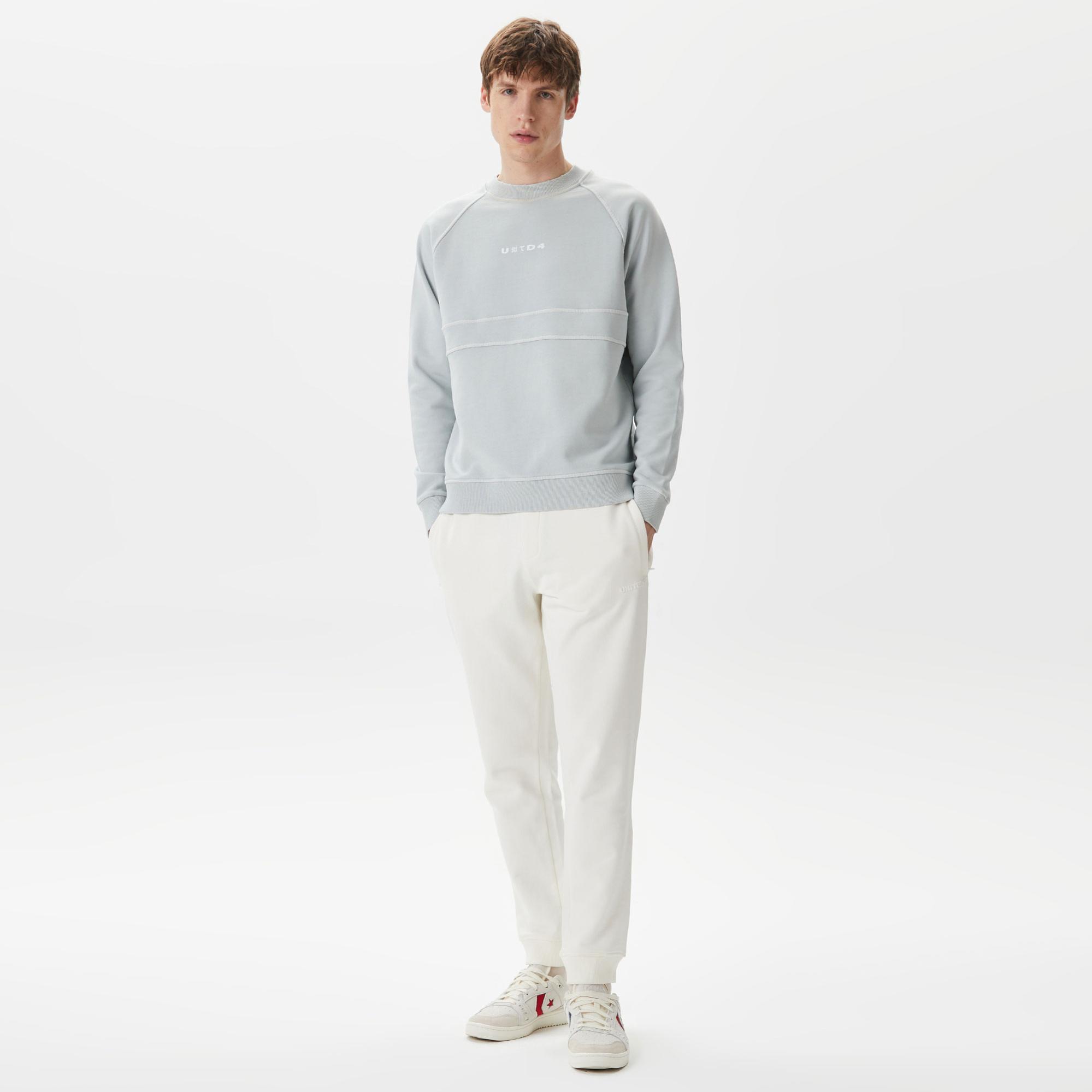 UNITED4 Erkek Beyaz Eşofman Altı