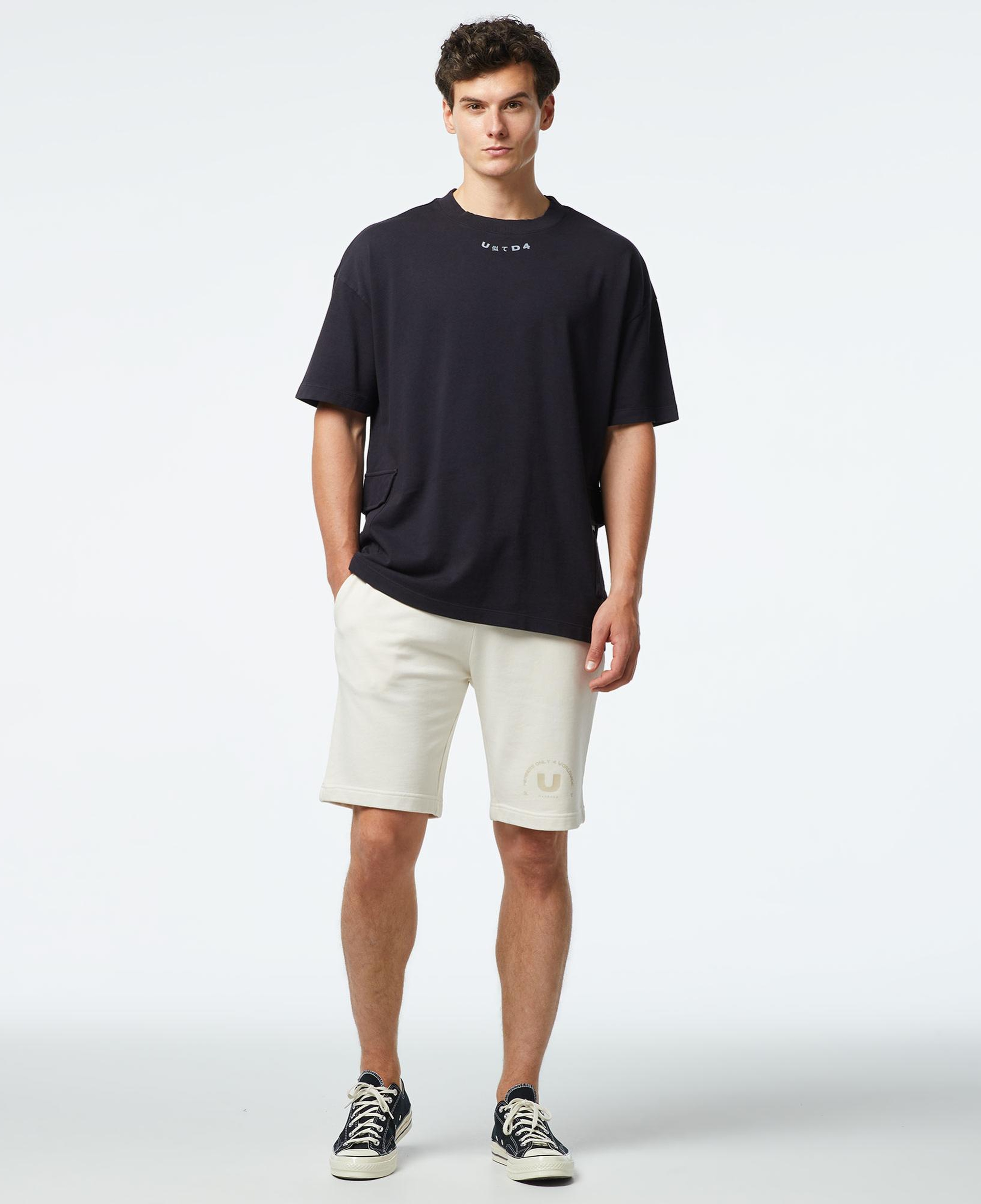 UNITED4 Erkek Krem Şort